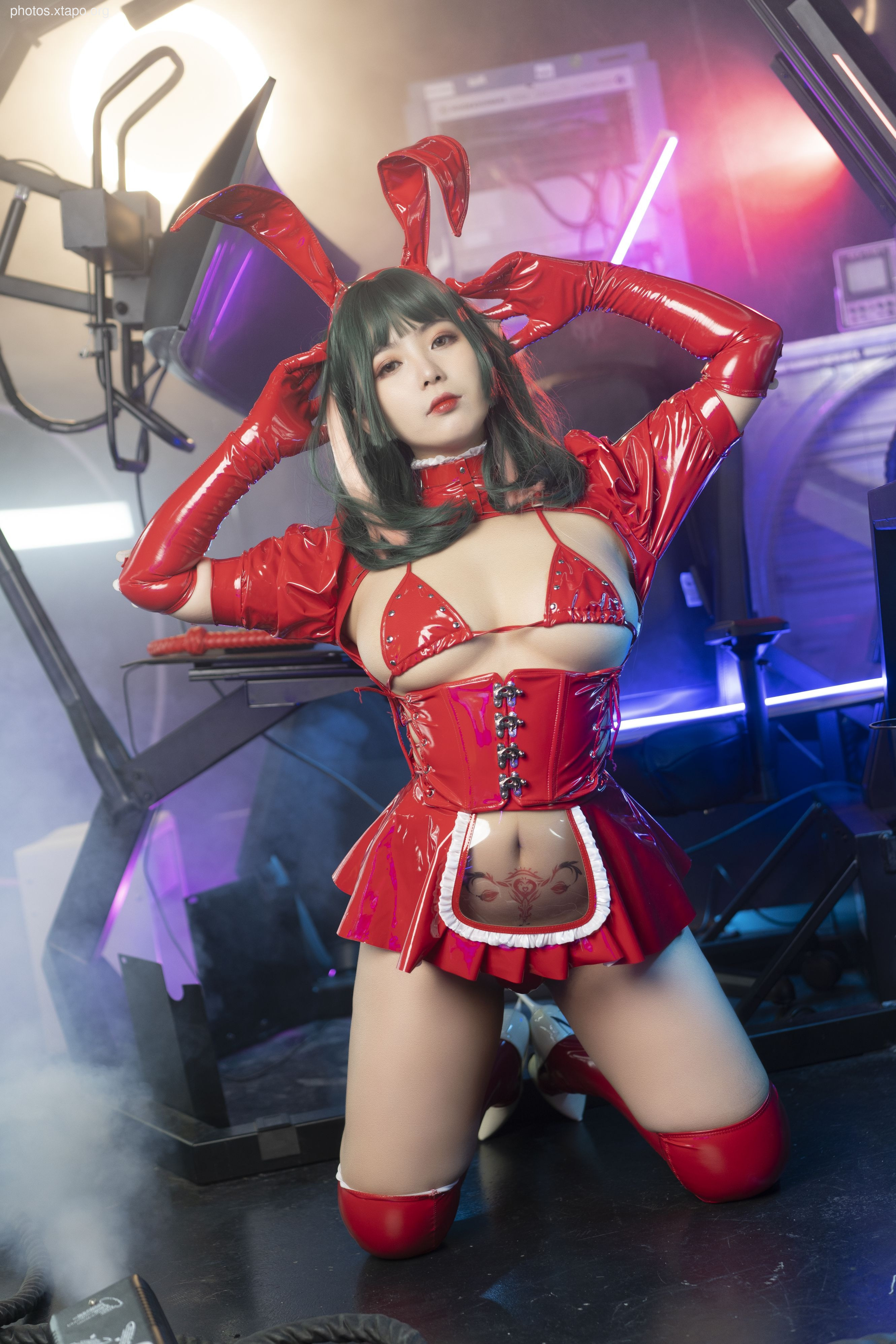 A_ i Dita Dark Rabbit Girl 40P-618MB