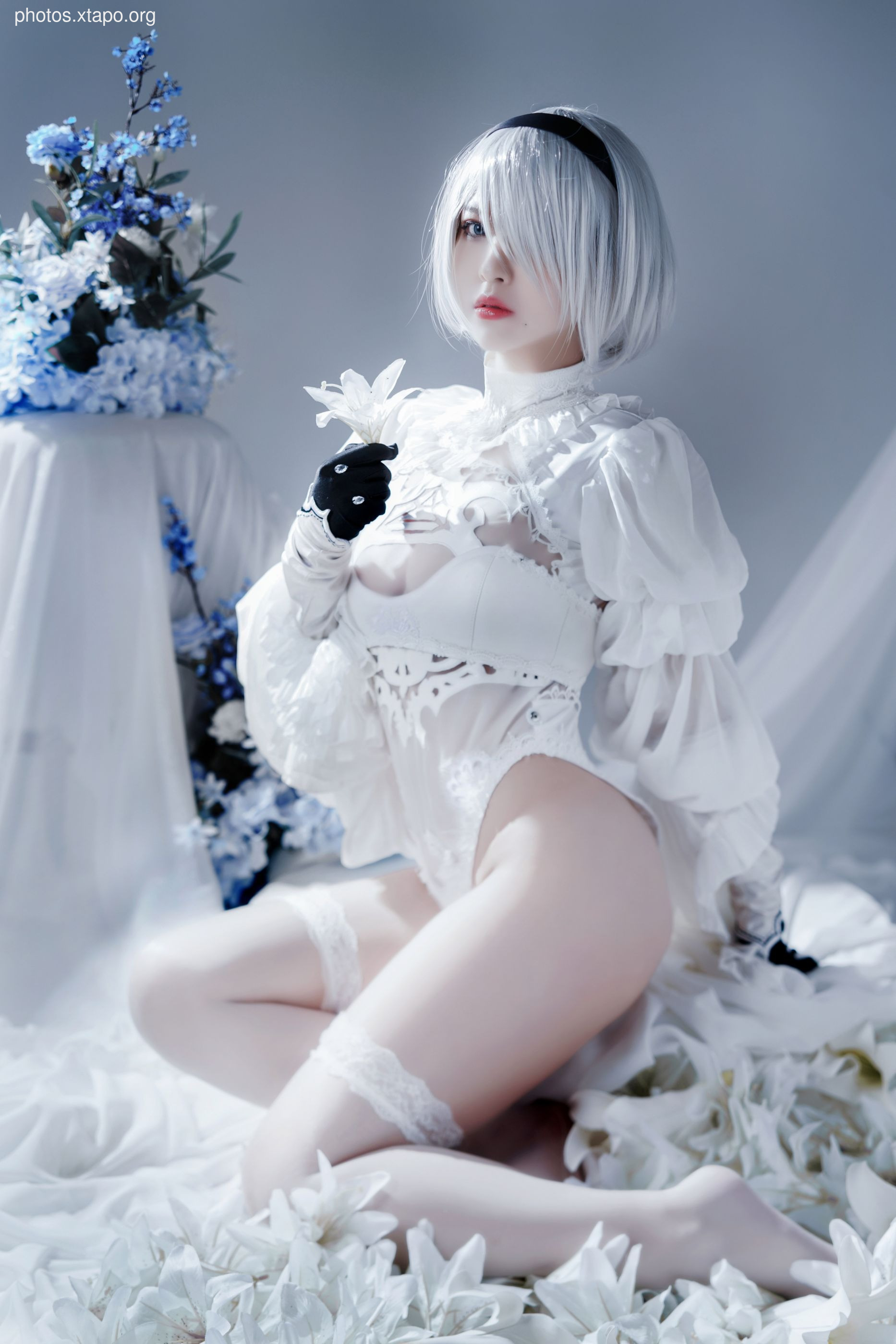 Half Half -Automata ハ ル ハ No. 2 B -type white dress 51P -91MB