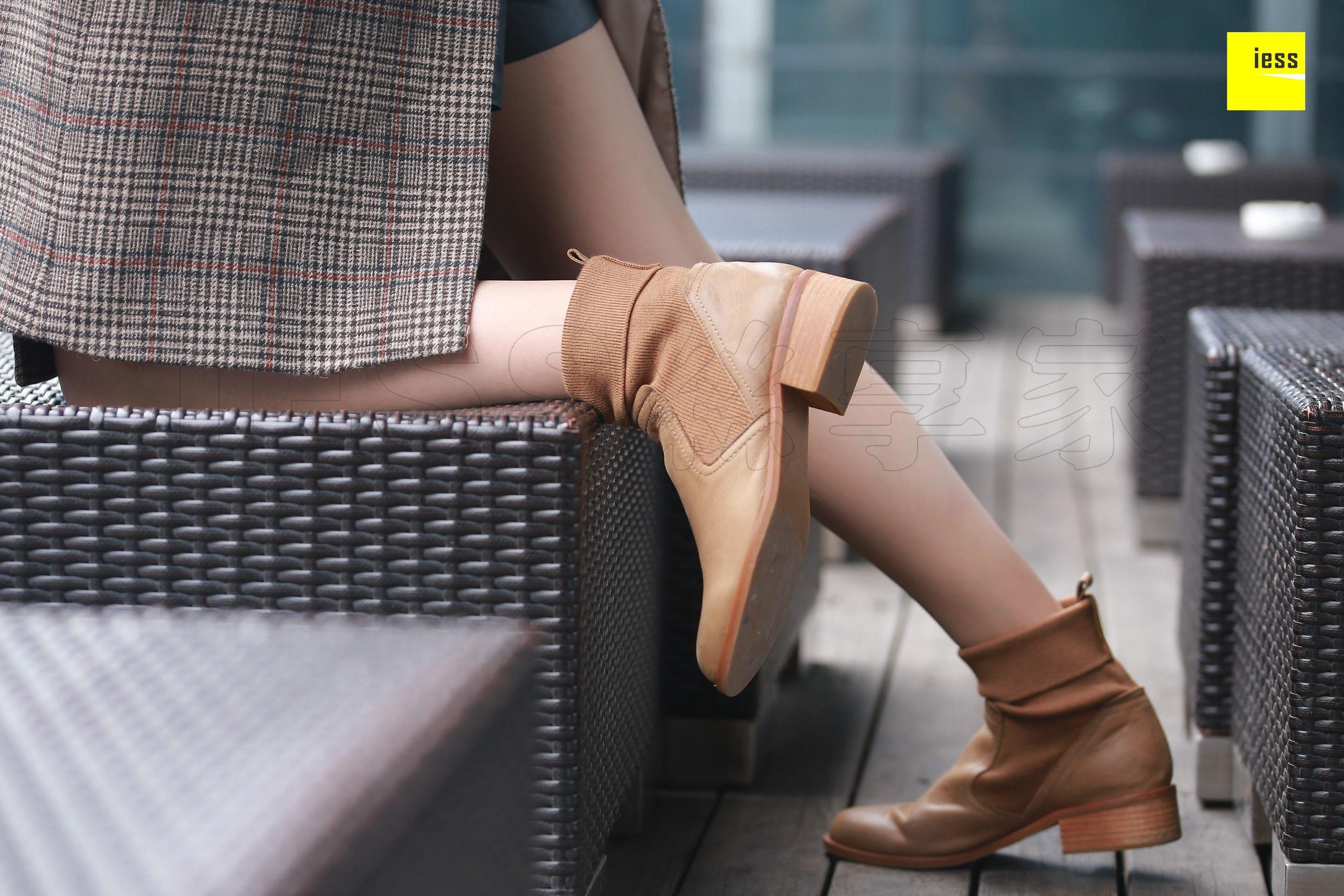 Purple Purple Domineering Short Boot Pork Different Thoughts to IESS Silk Enjoy Home 168