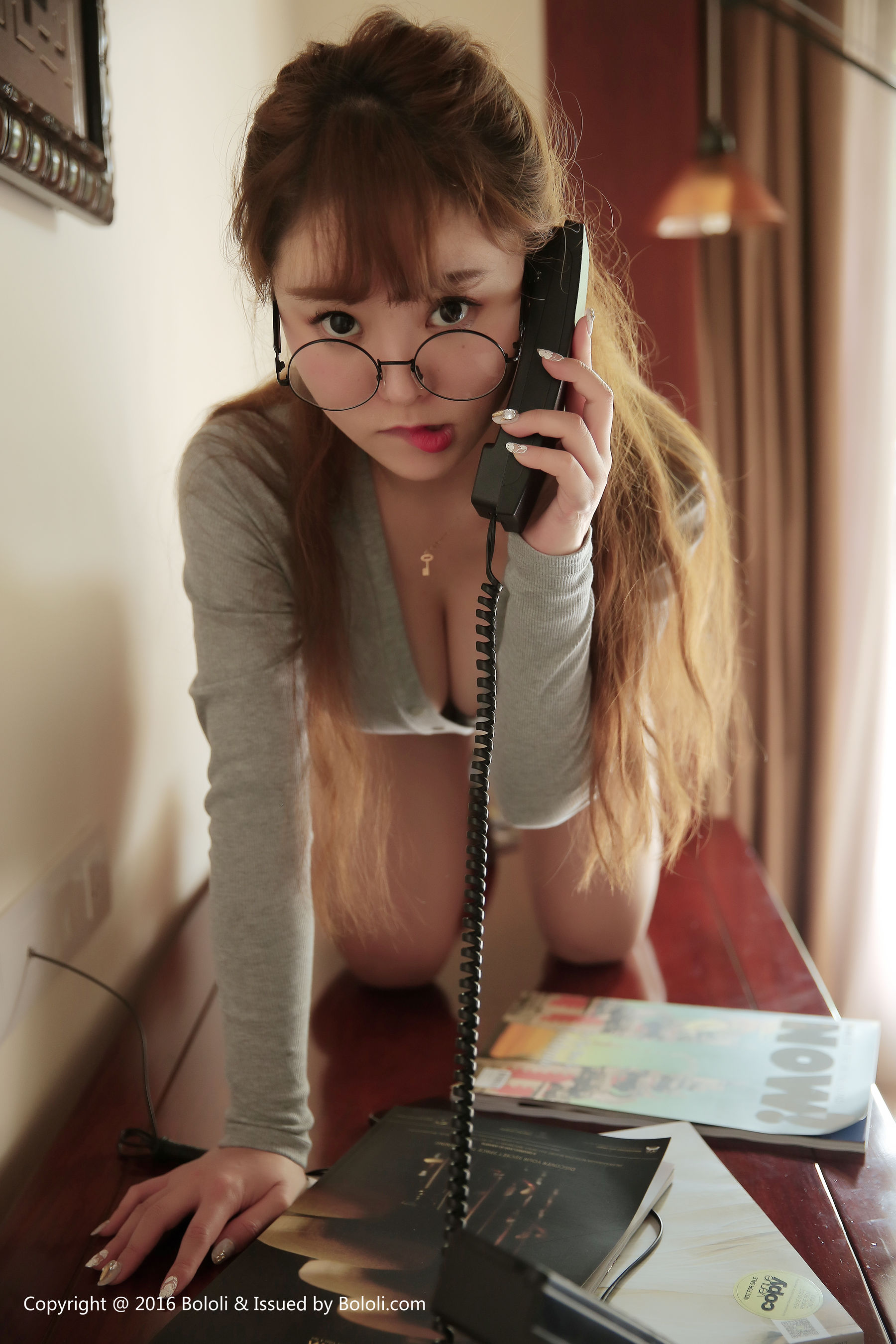 Liu Yanqi Boss's Boss Girlfriend Bololi Boluo Society bol.032