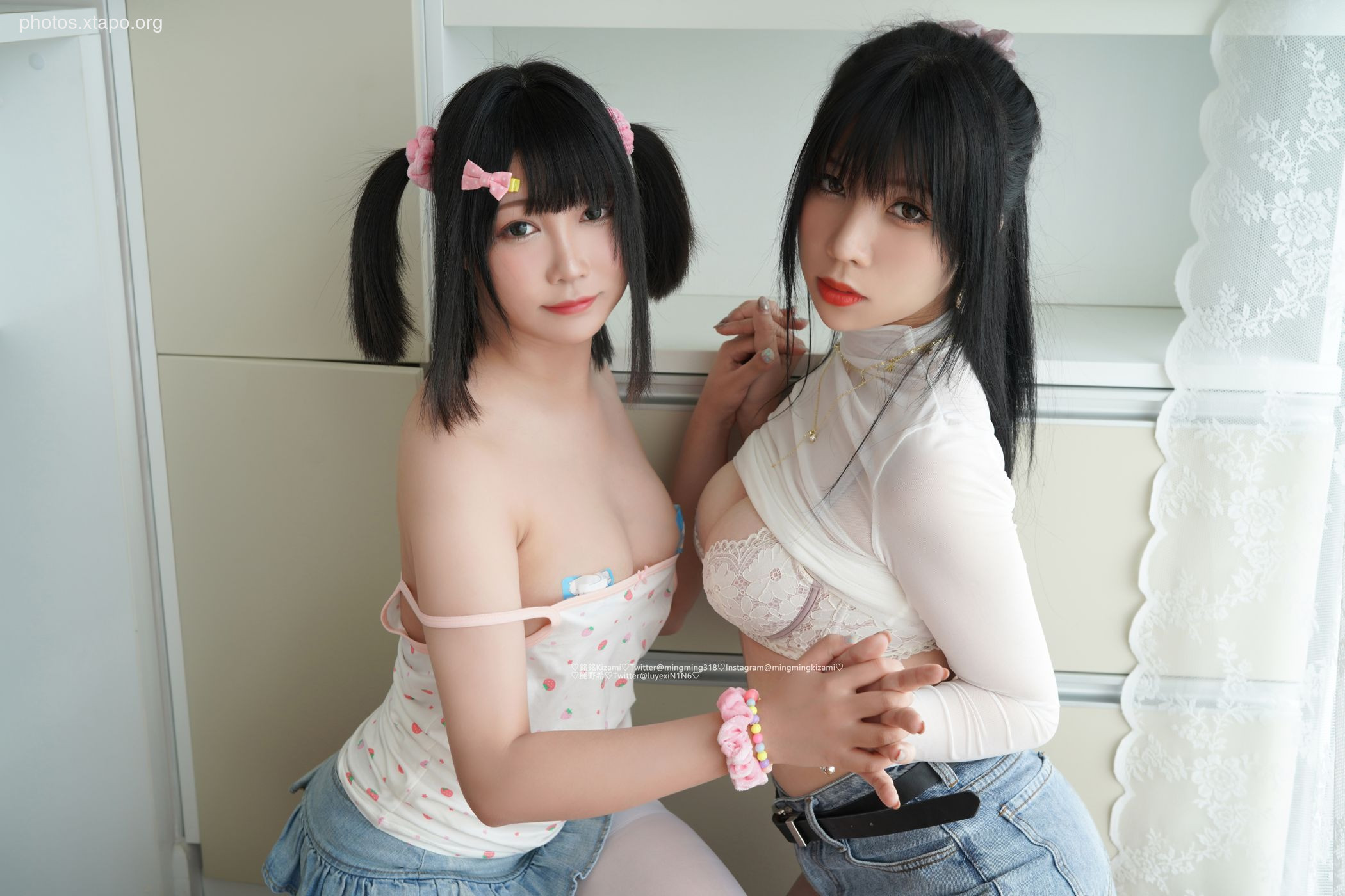 Lu Yexi Vol.25 & Mingming Kizami Sisters’ Love 110P-348MB