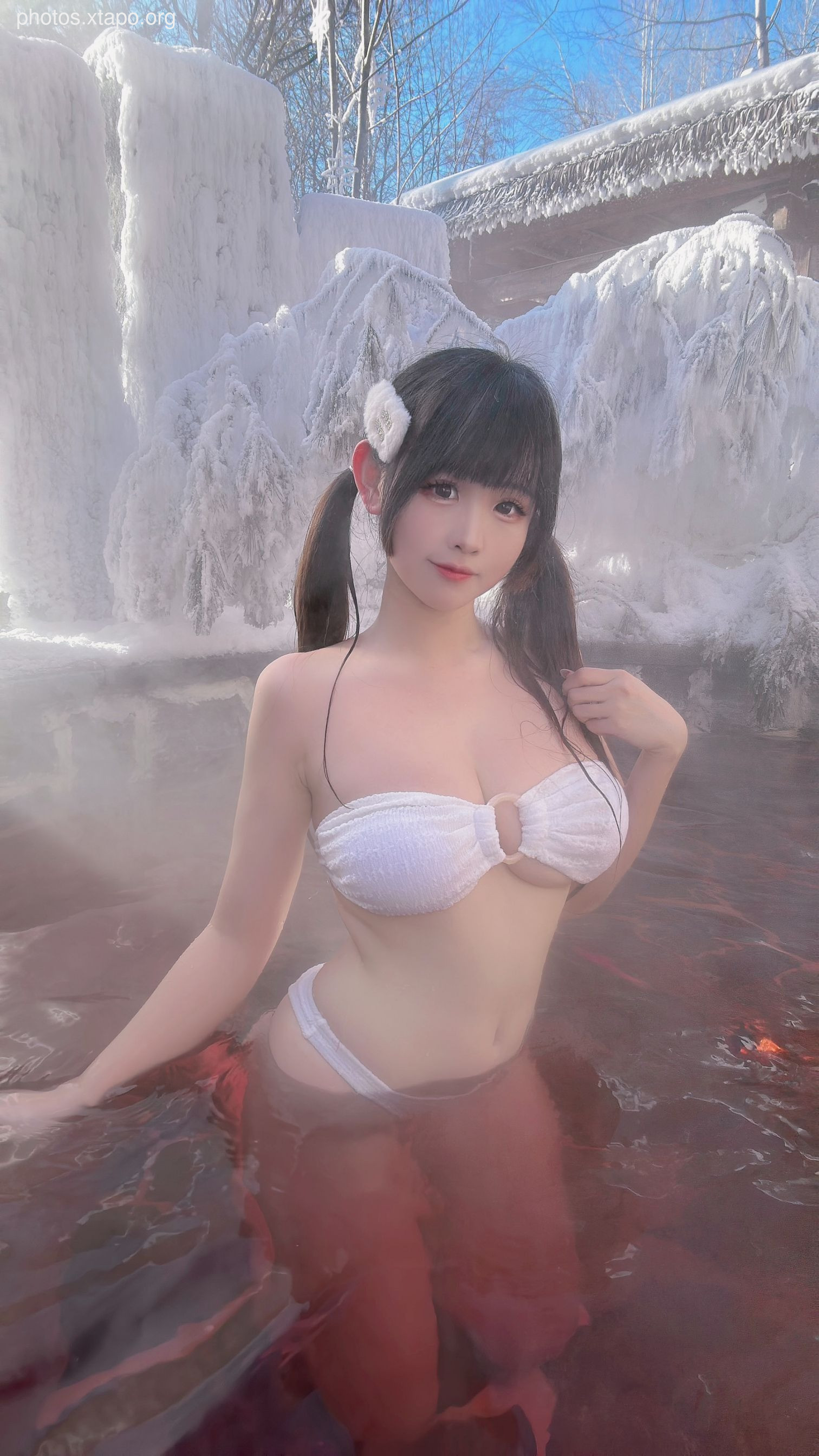 miko sauce -Miko の Snow Hot Spring (January 27th Award Group Resources)