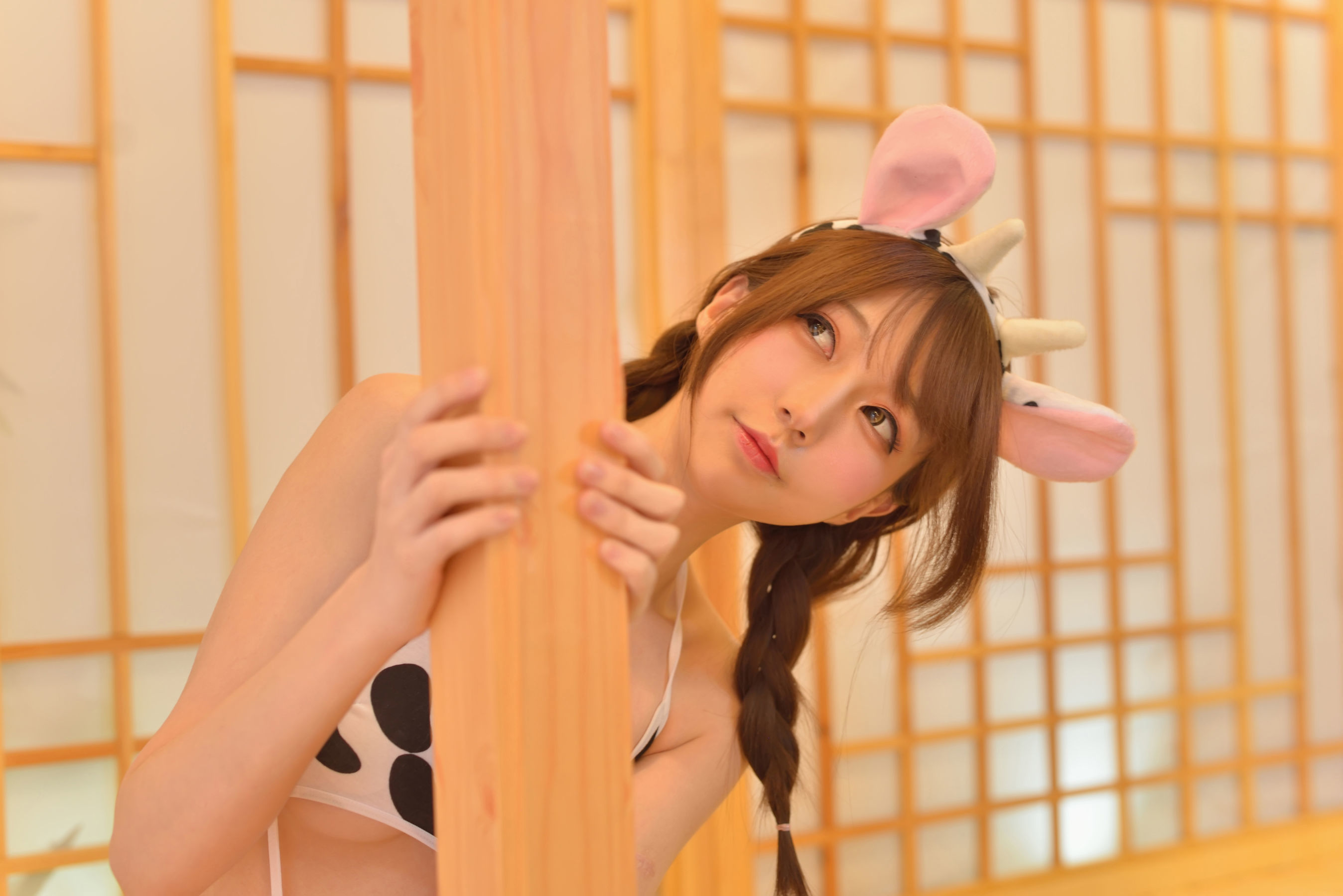 Loli cos nagisa monster meow Vol.05 dairy cow