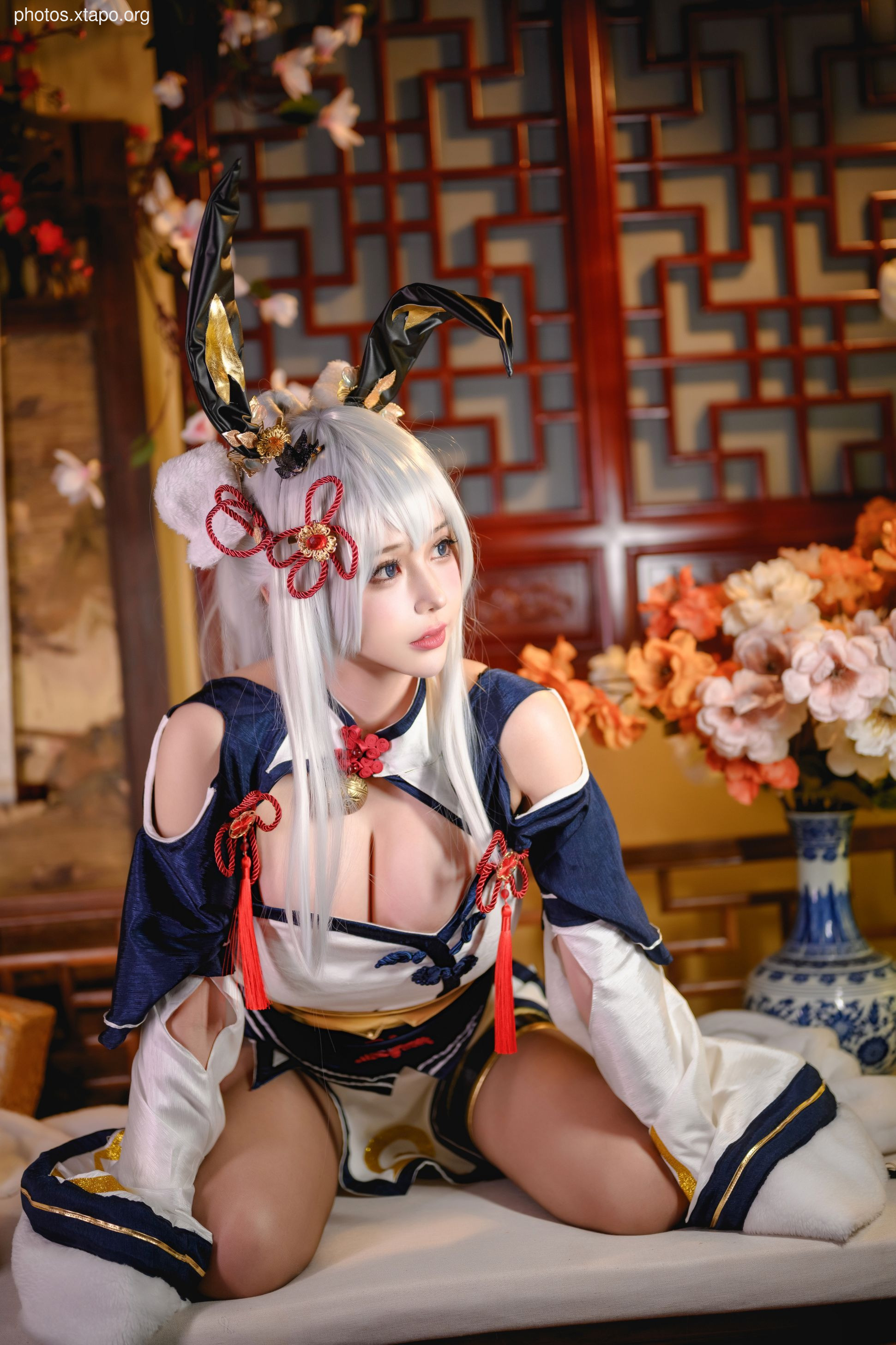 Gezi sauce cheongsam rabbit 21P-315MB