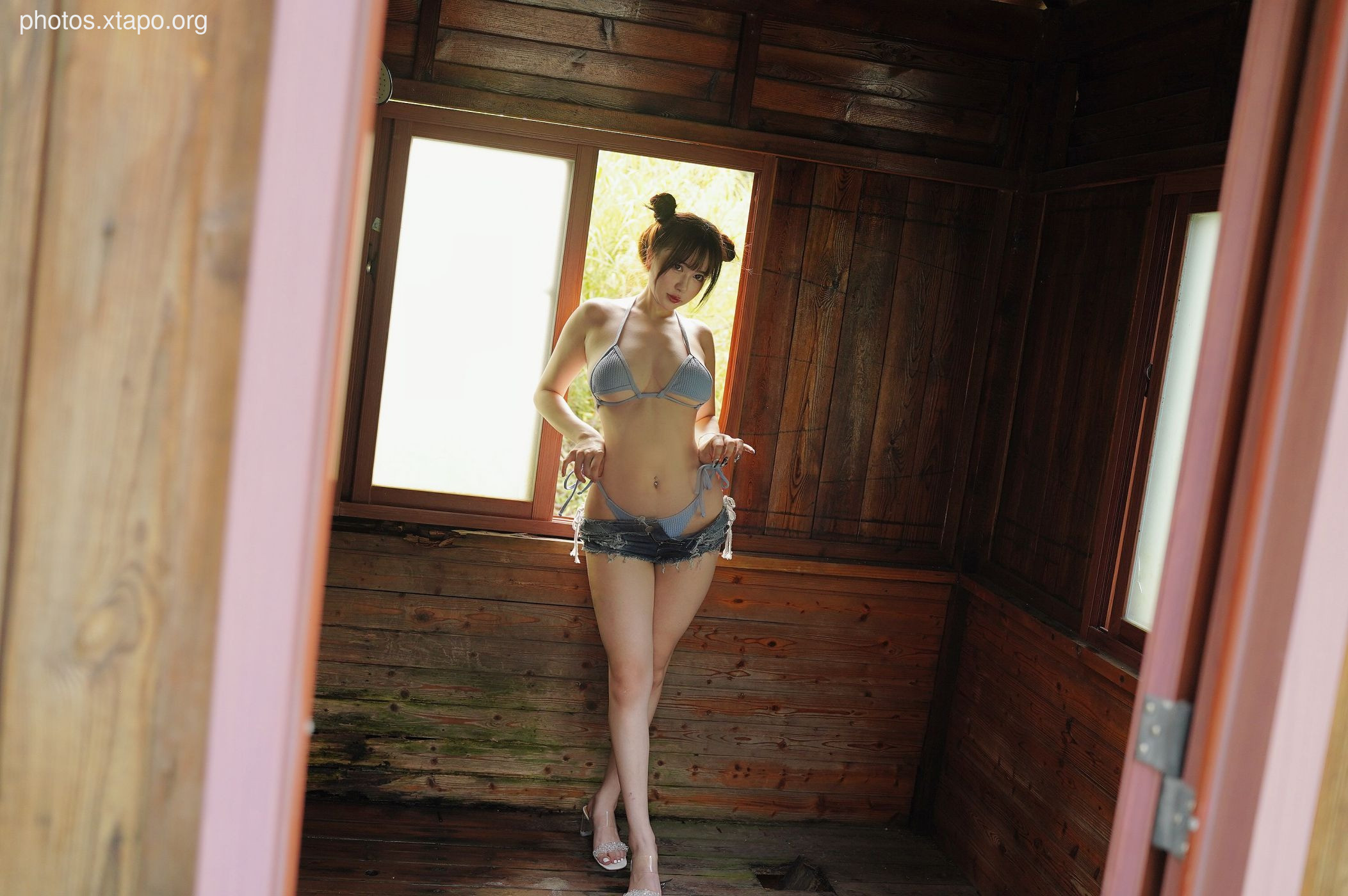 Tina is very evil & nbsp Blue Bikini 60p1v-428MB