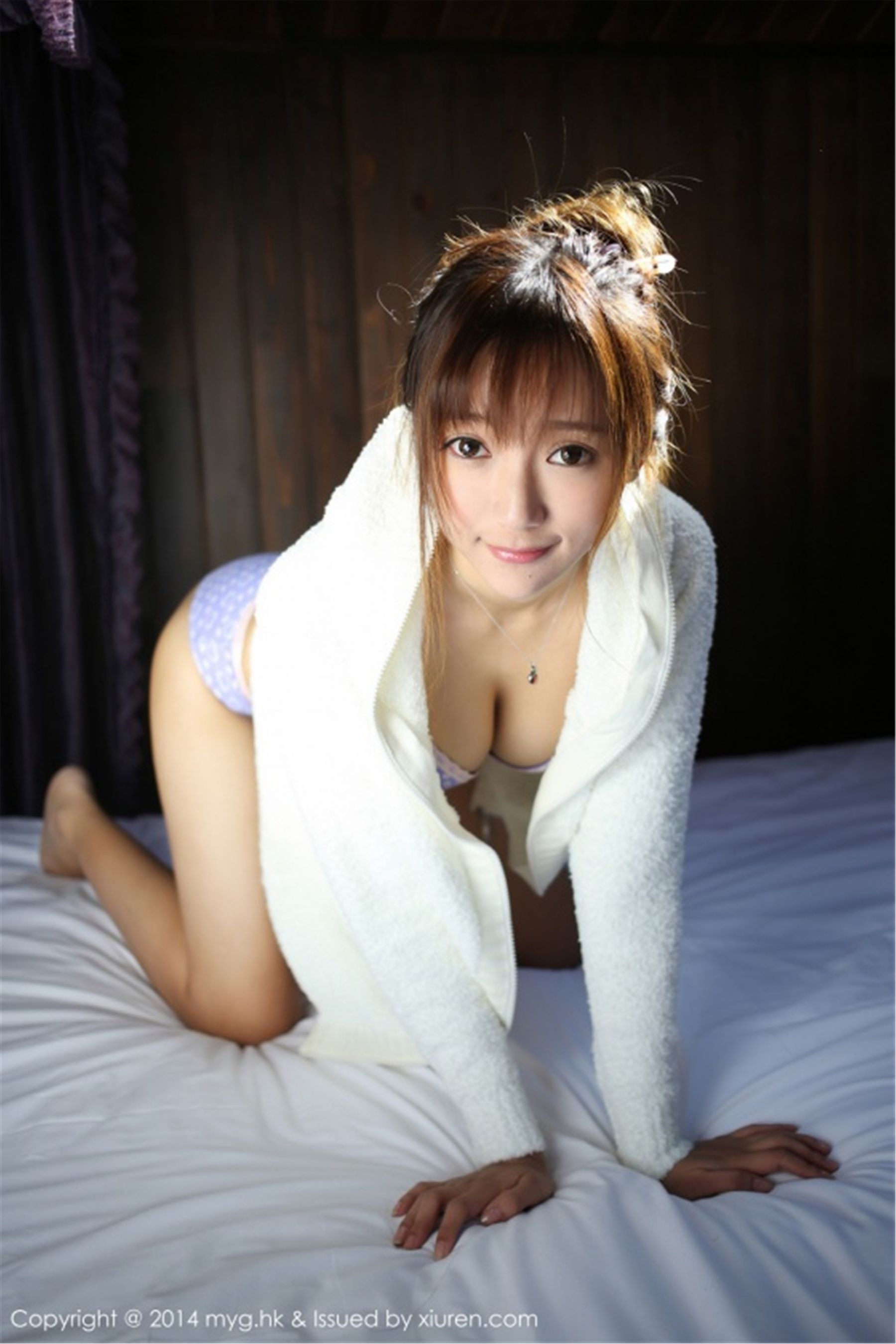 Wang Xinyao Yanni Lijiang Travel pajamas2 sets of underwear MYGIRL VOL.068