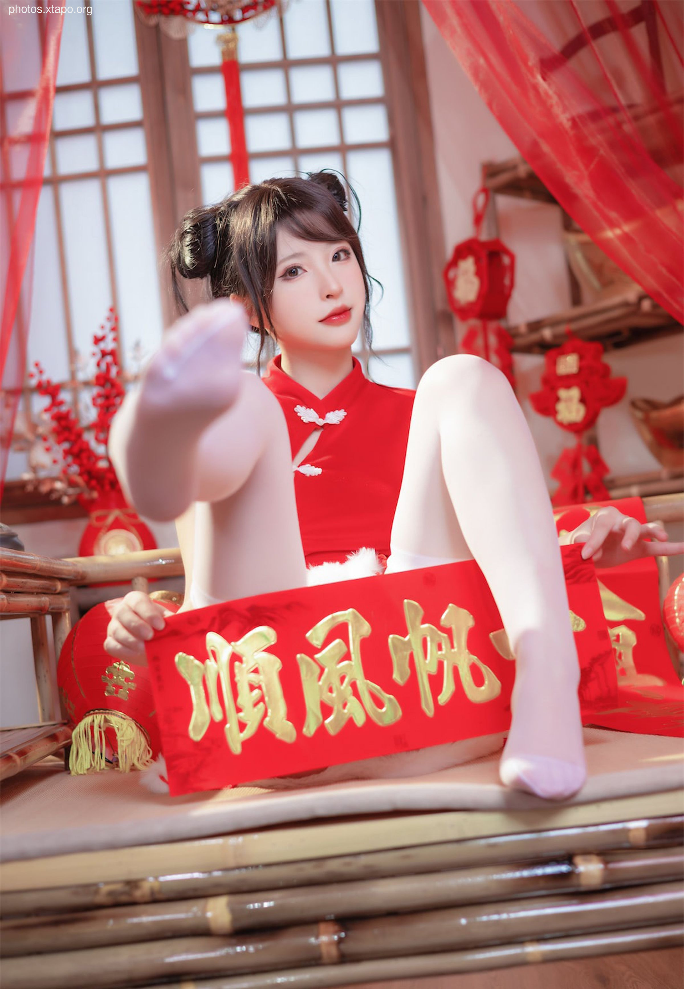 Shimizuya 2023 New Year Cheongsam 77P-770MB