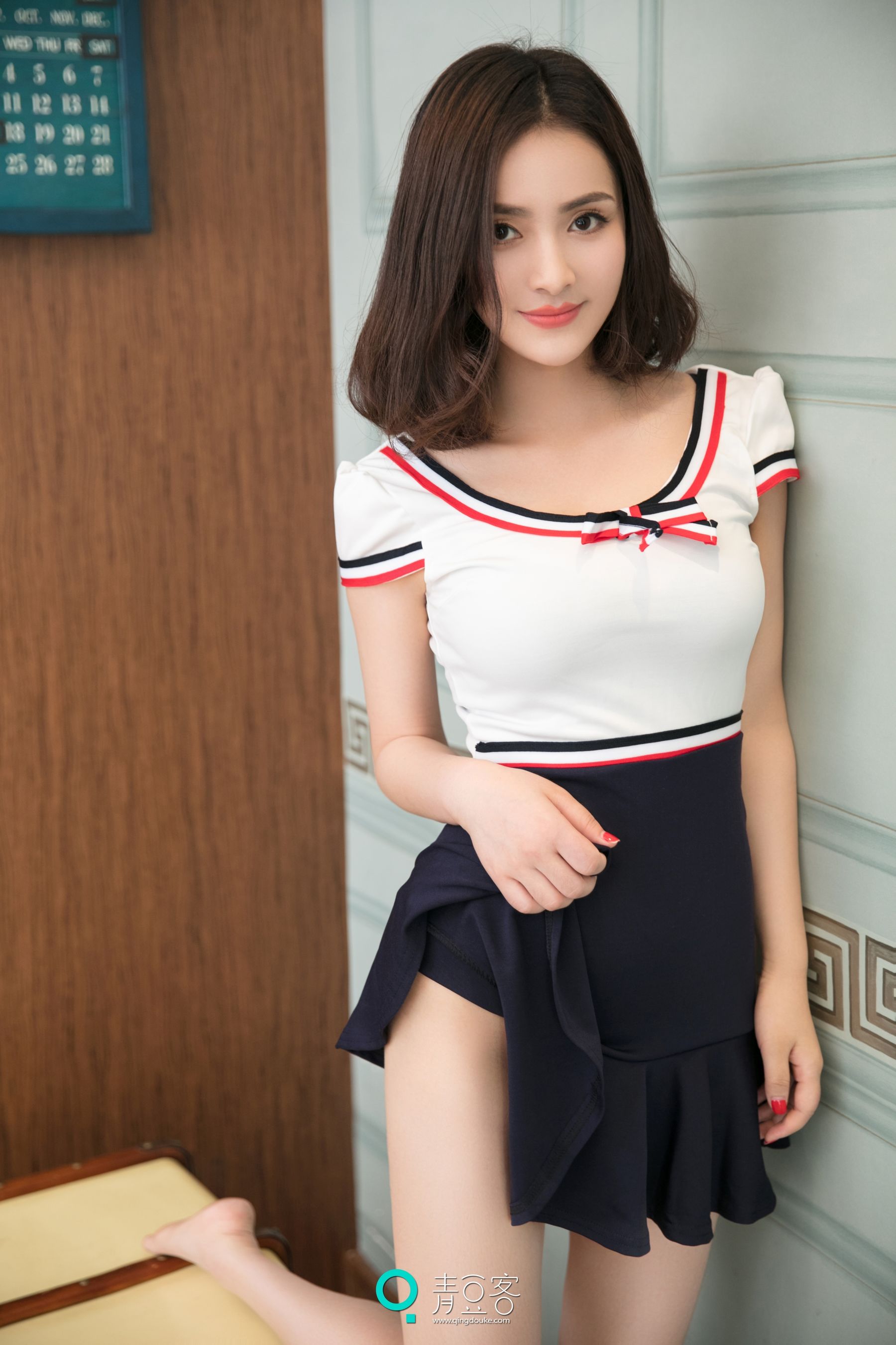 Bear Charming Short Hair Goddess Qingdouke