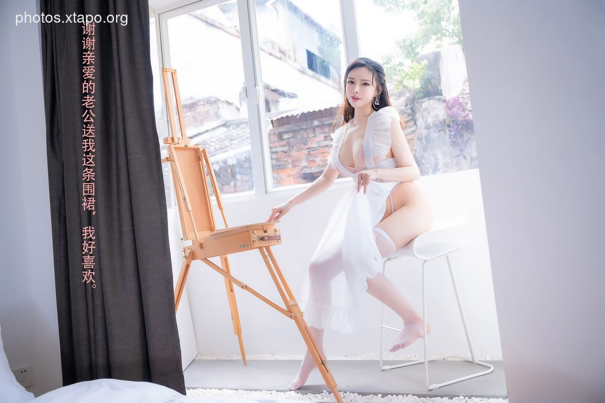 Sexy Photo Qiuhe Corgi - Transparent Wife Apron 54P