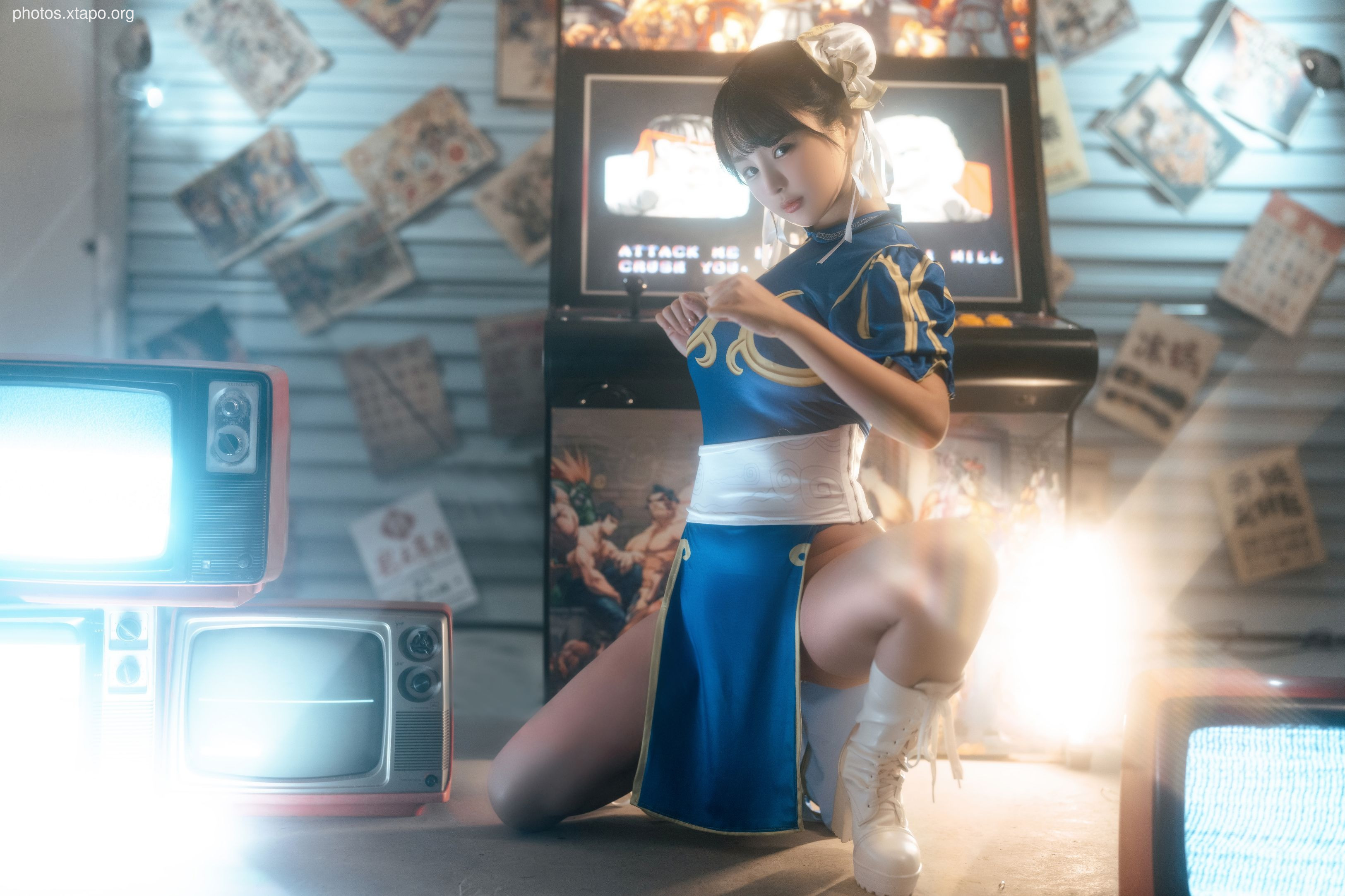 Sakurai Nene Video Game Chunli