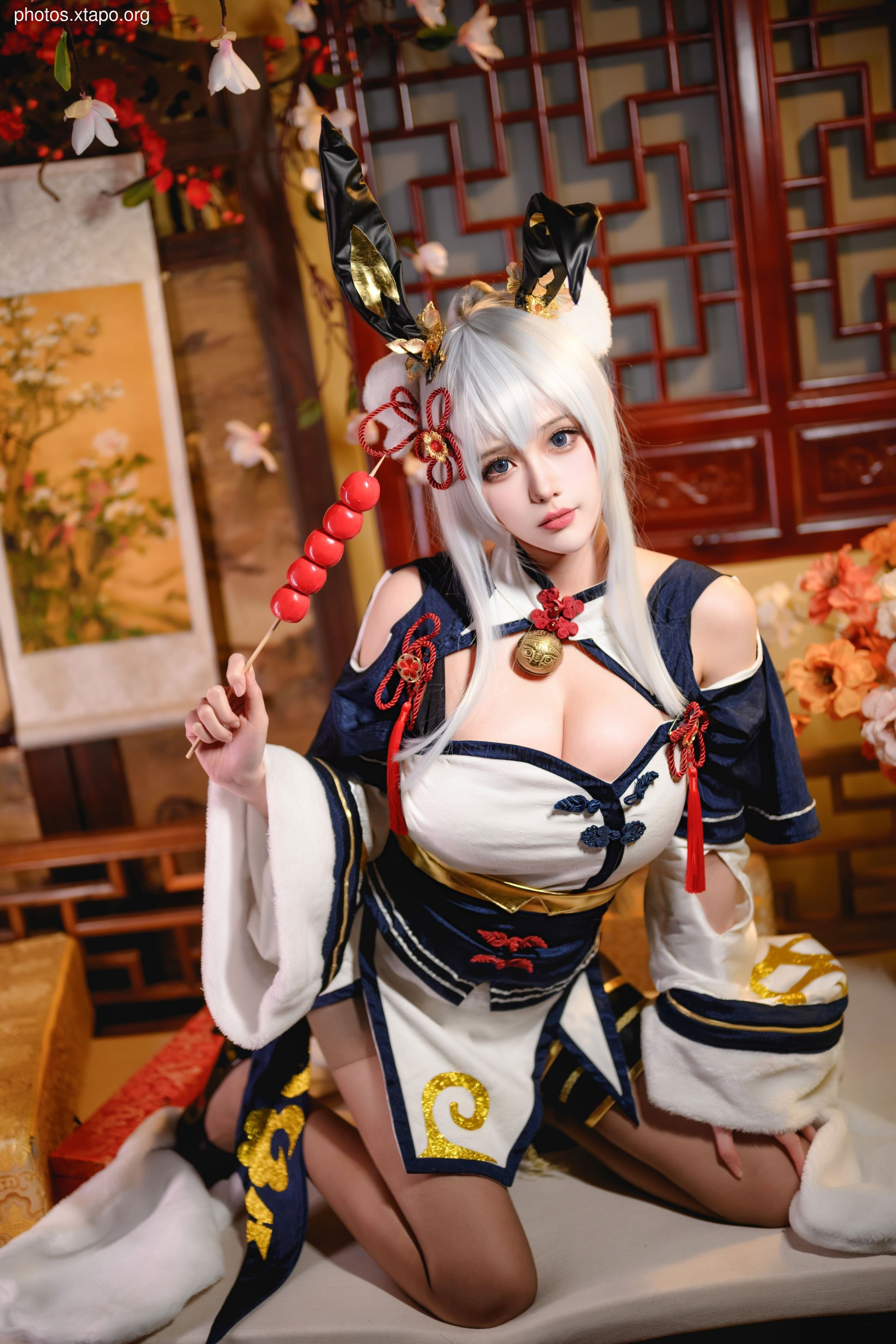 Gezi sauce cheongsam rabbit 21P-315MB