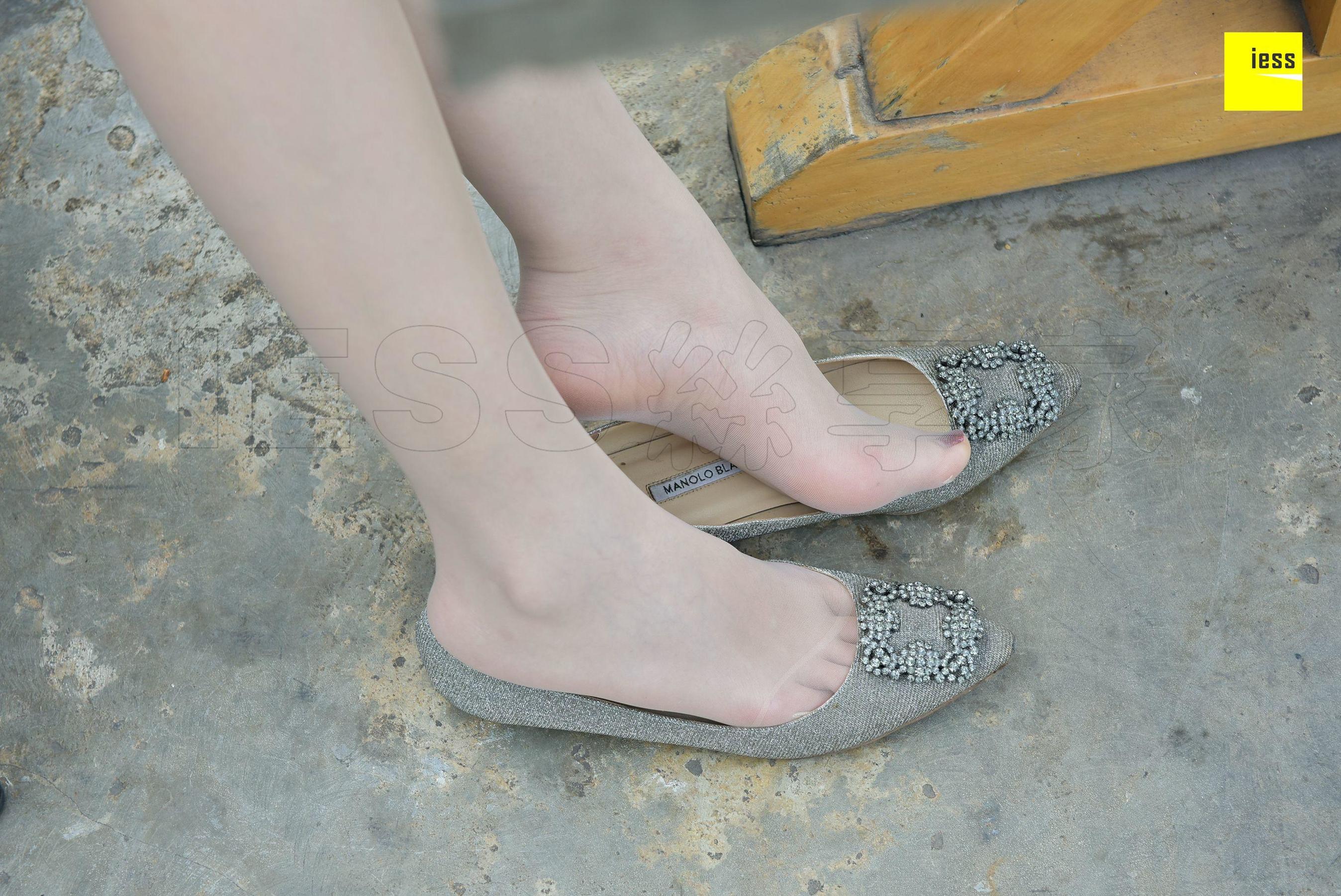 Seven -seven Silver flat shoe shreds Different Thoughts to IESS Silk House 258