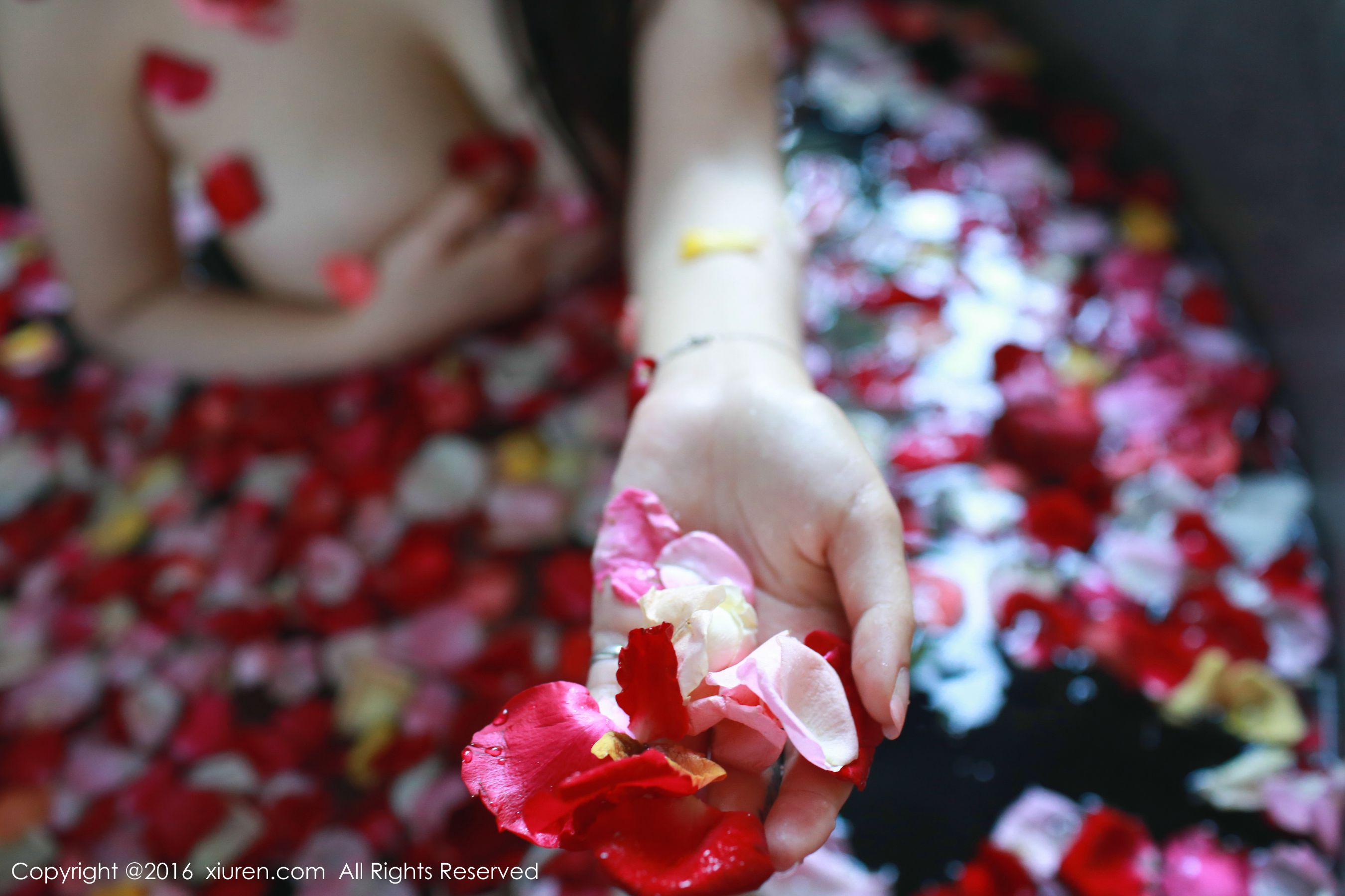 Shen Mao OFF The main is a sexy rose bath Xiuren No.573