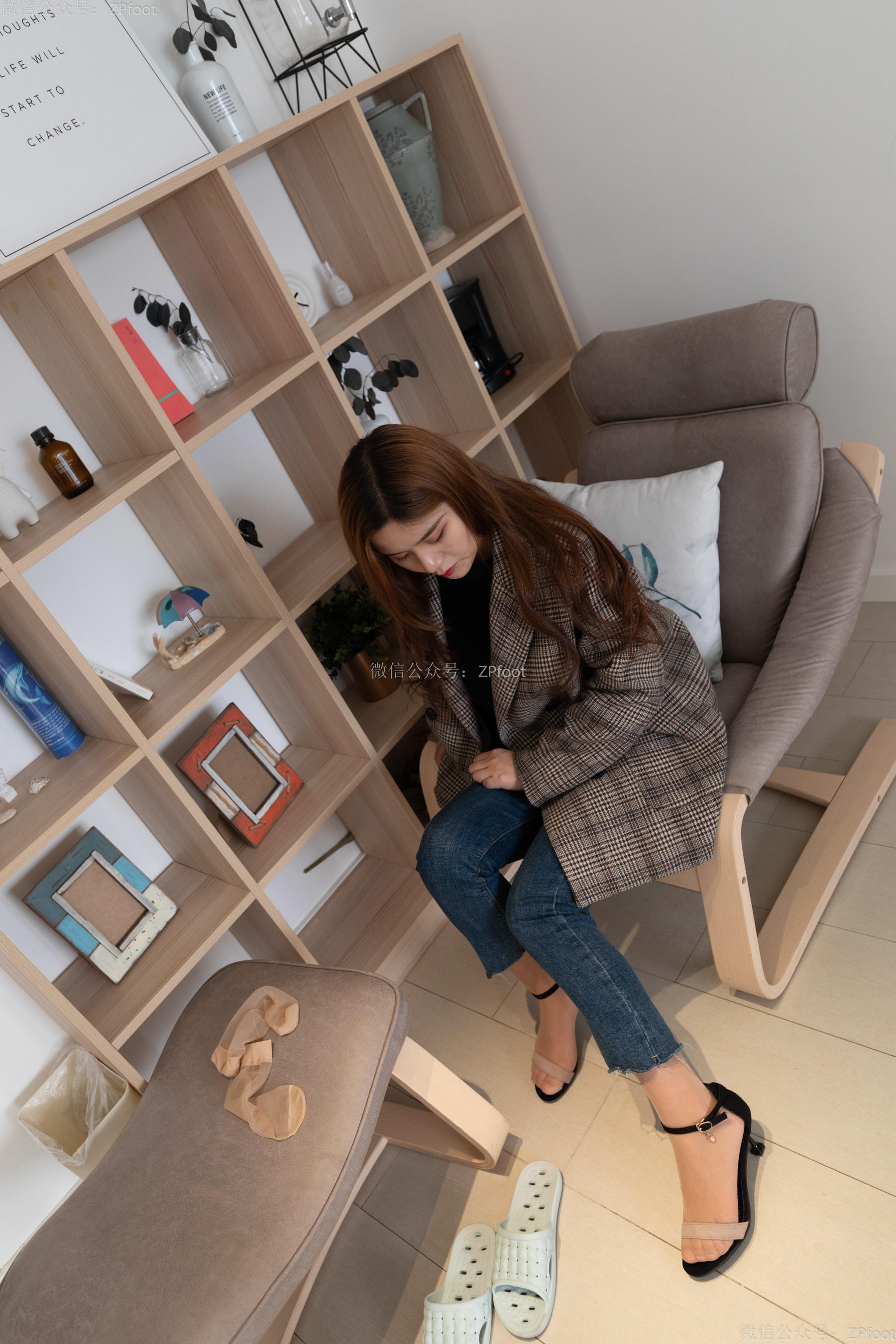 Mountain Tea Photography LSS NO.079 Jeans Small suit