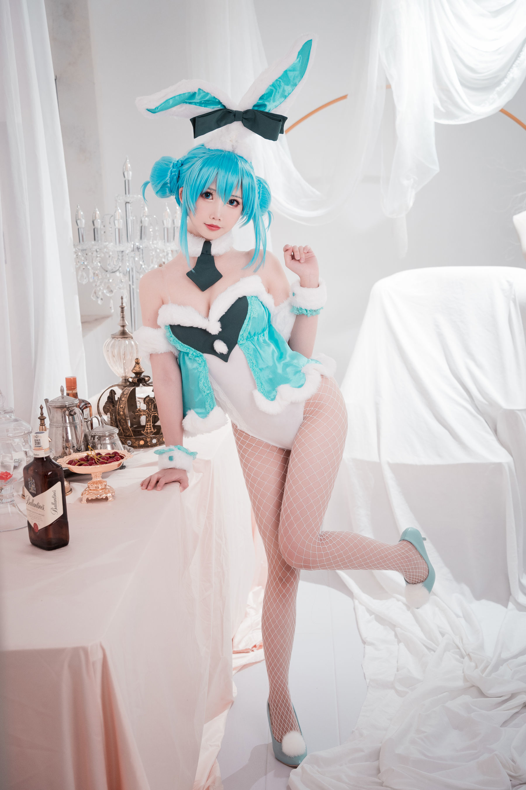 Net Red Coser Cute Popular Coser Noodle Cake Fairy -Hatsune Miku Girl