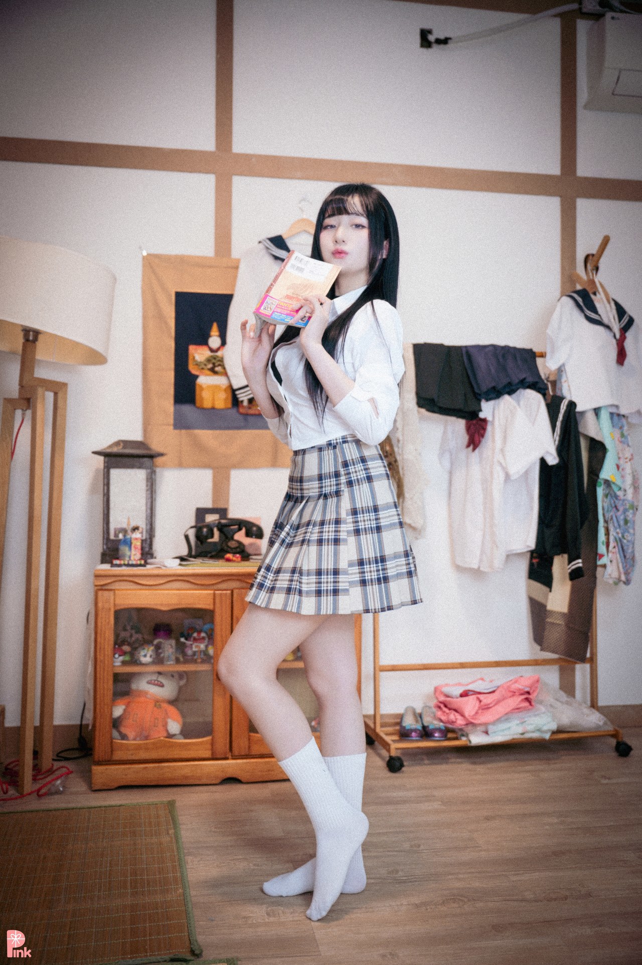 Han Jina Han Jina, [PINK] Jina's School Uniform Life (Bright Ver)