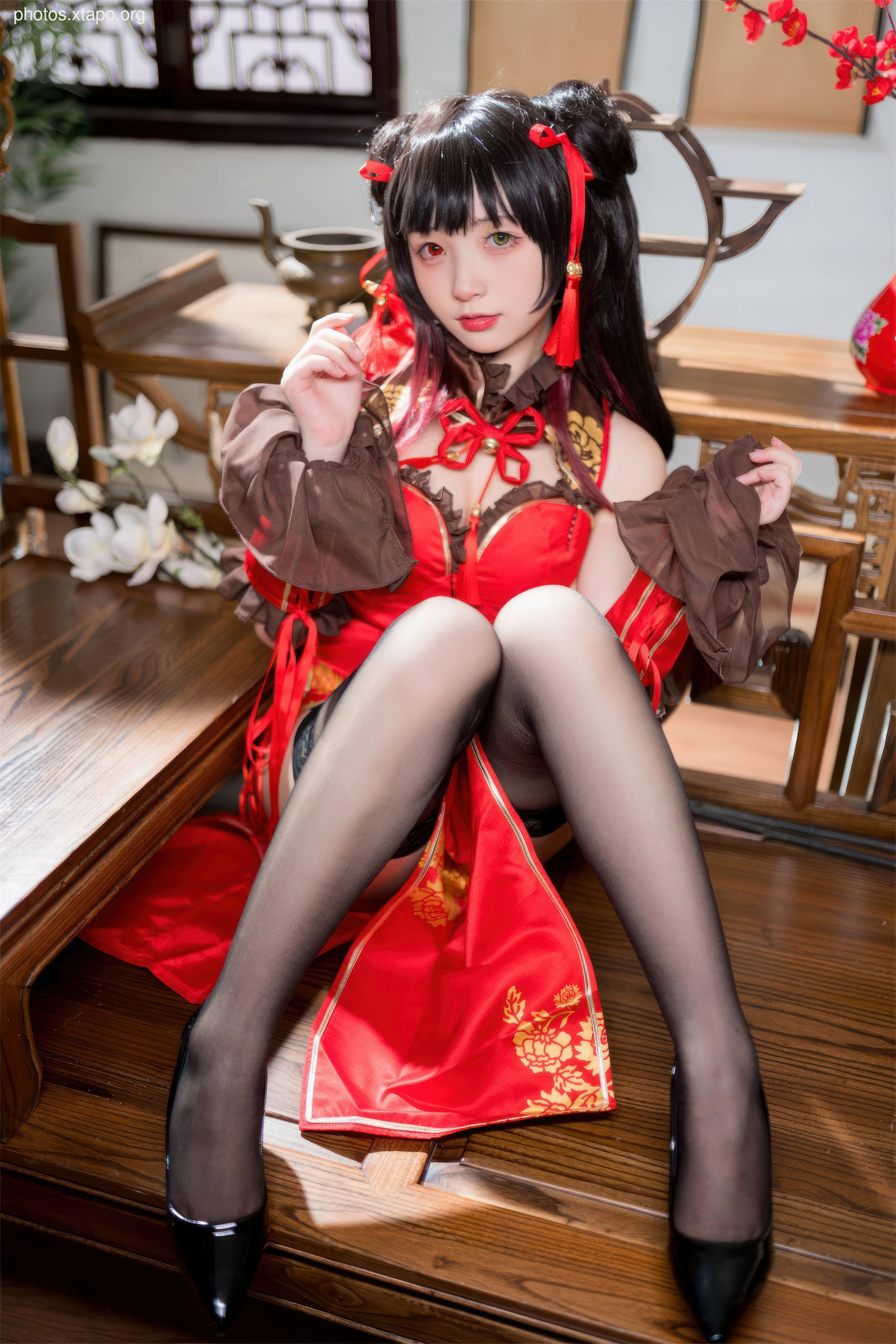 Flower Bell Tokisaki Kurumi Cheongsam 66P