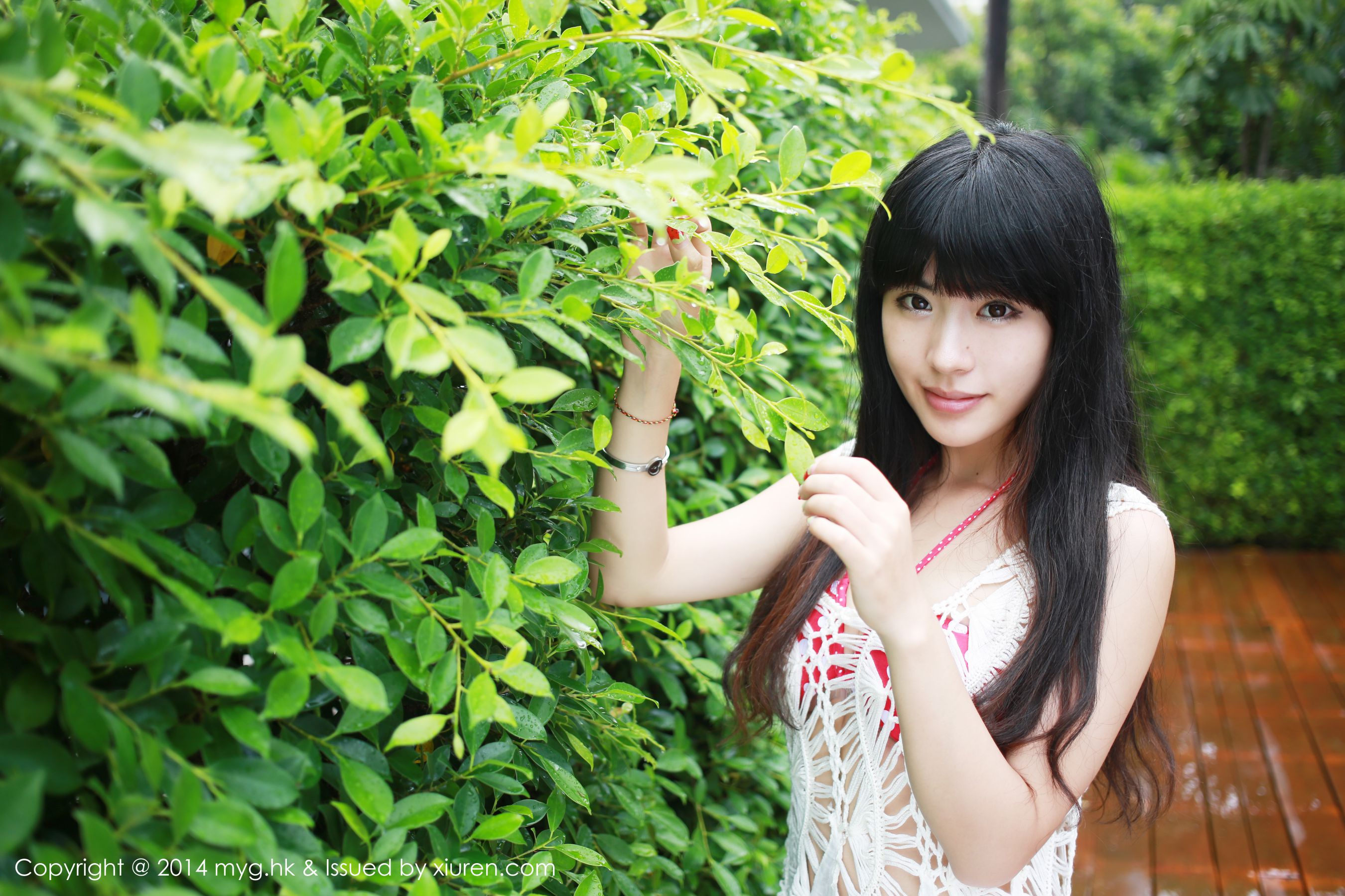 Liu Xueni Verna The First Set of Thailand Travel Miyuan Pavilion Mygirl VOL.019