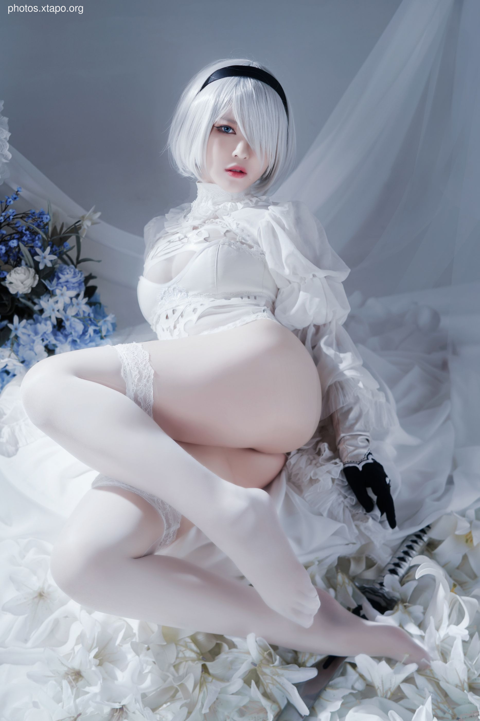 Half Half -Automata ハ ル ハ No. 2 B -type white dress 51P -91MB