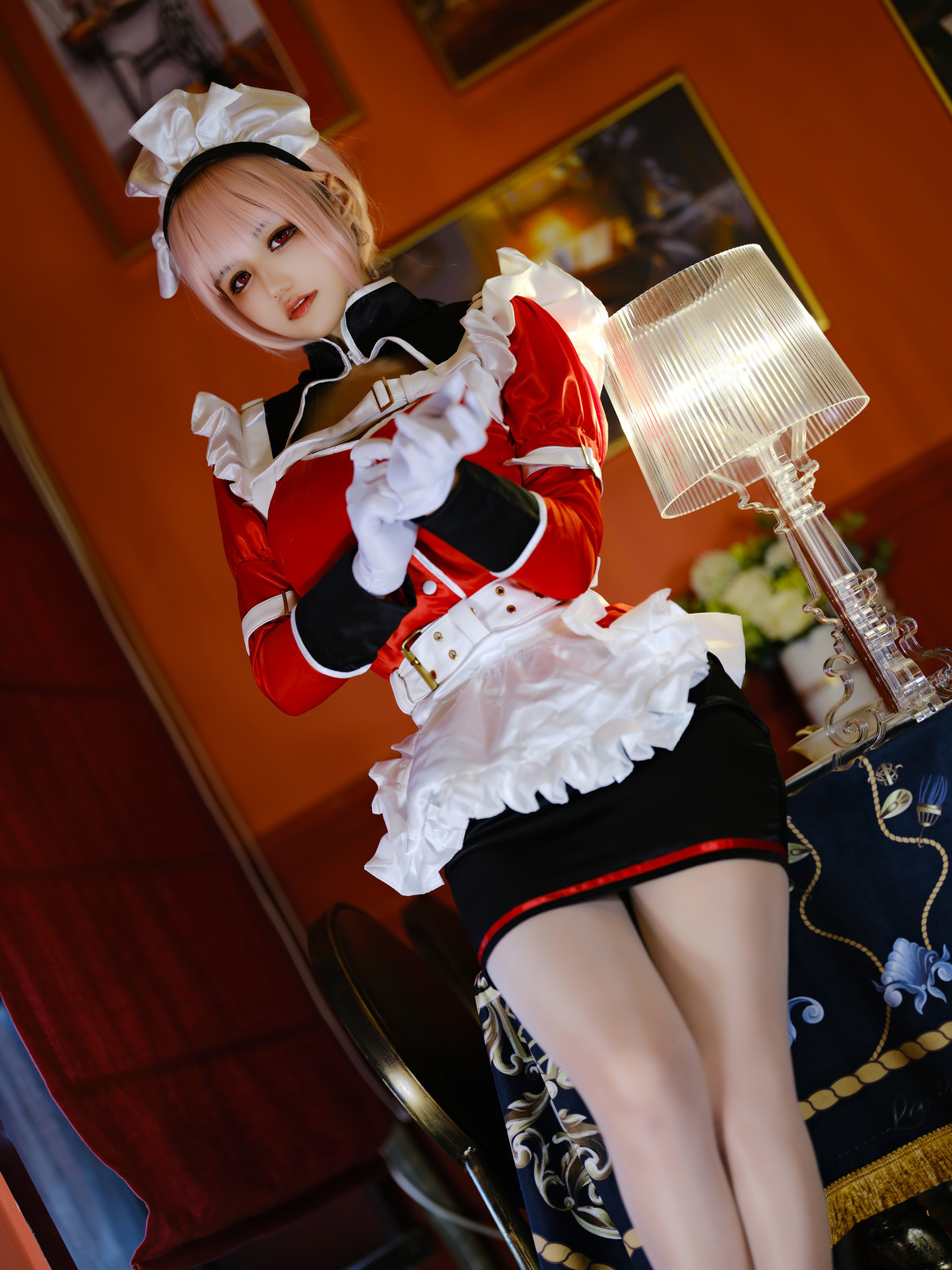 Cosplay Ogura Chiyo w Nanding Maid