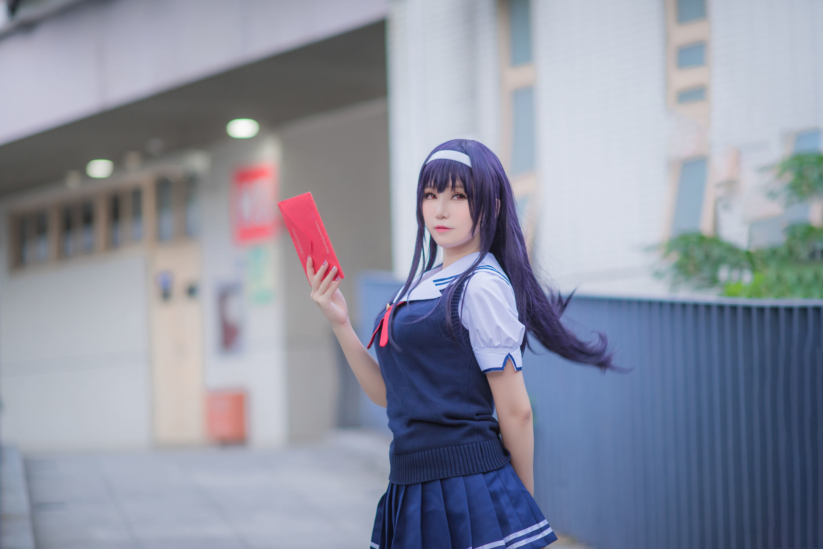Loli cos Platinum Saki -School Uniform