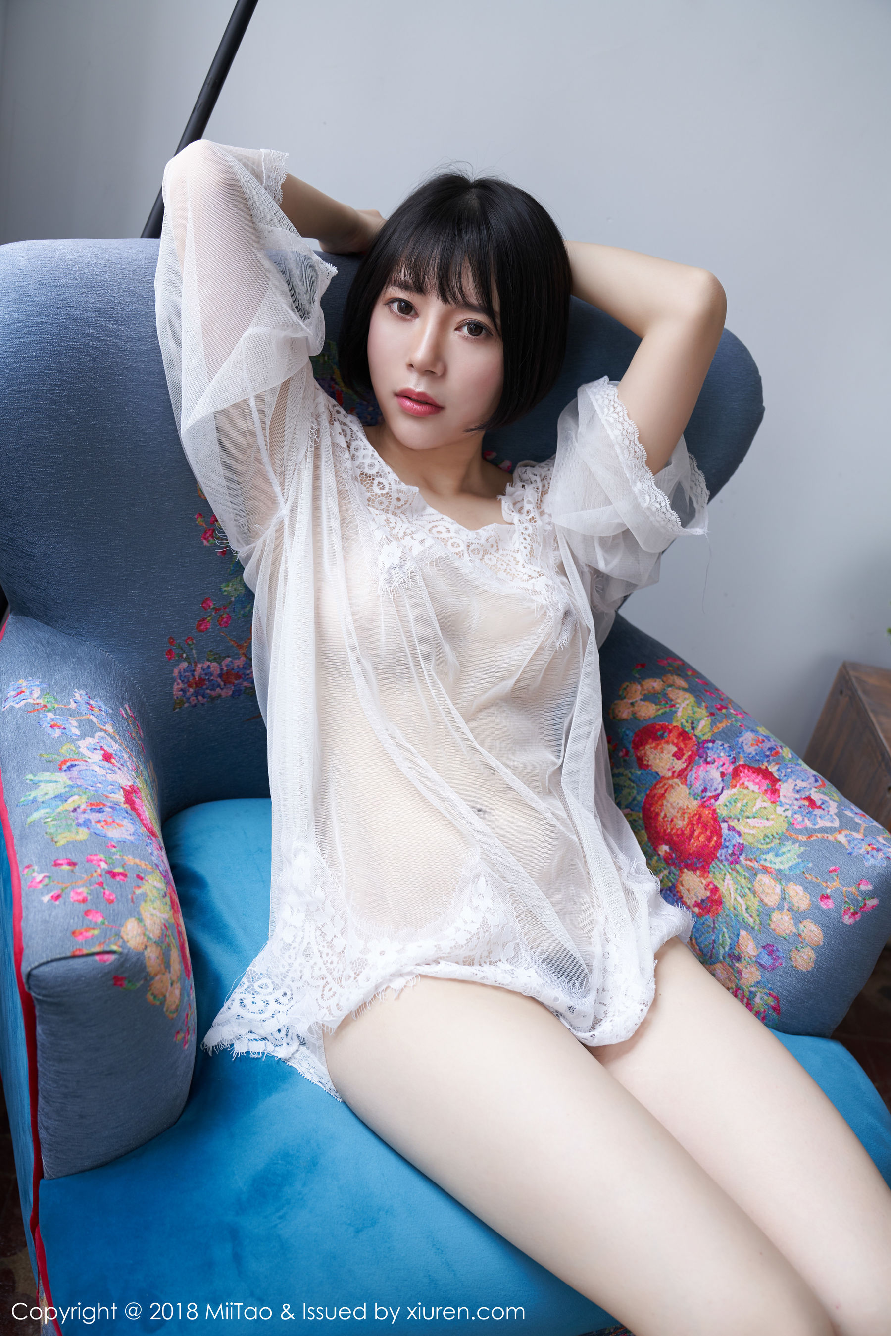 Mu Nan NAN Short Hair Girl's Home and Private House Peach Club Miitao VOL.106