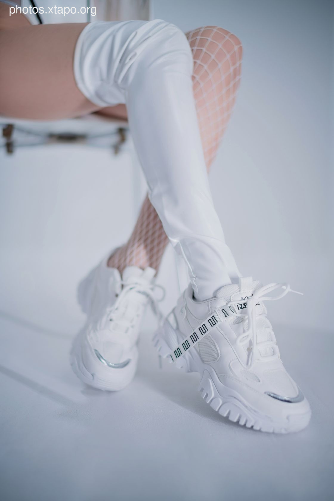 D- White cybergirl