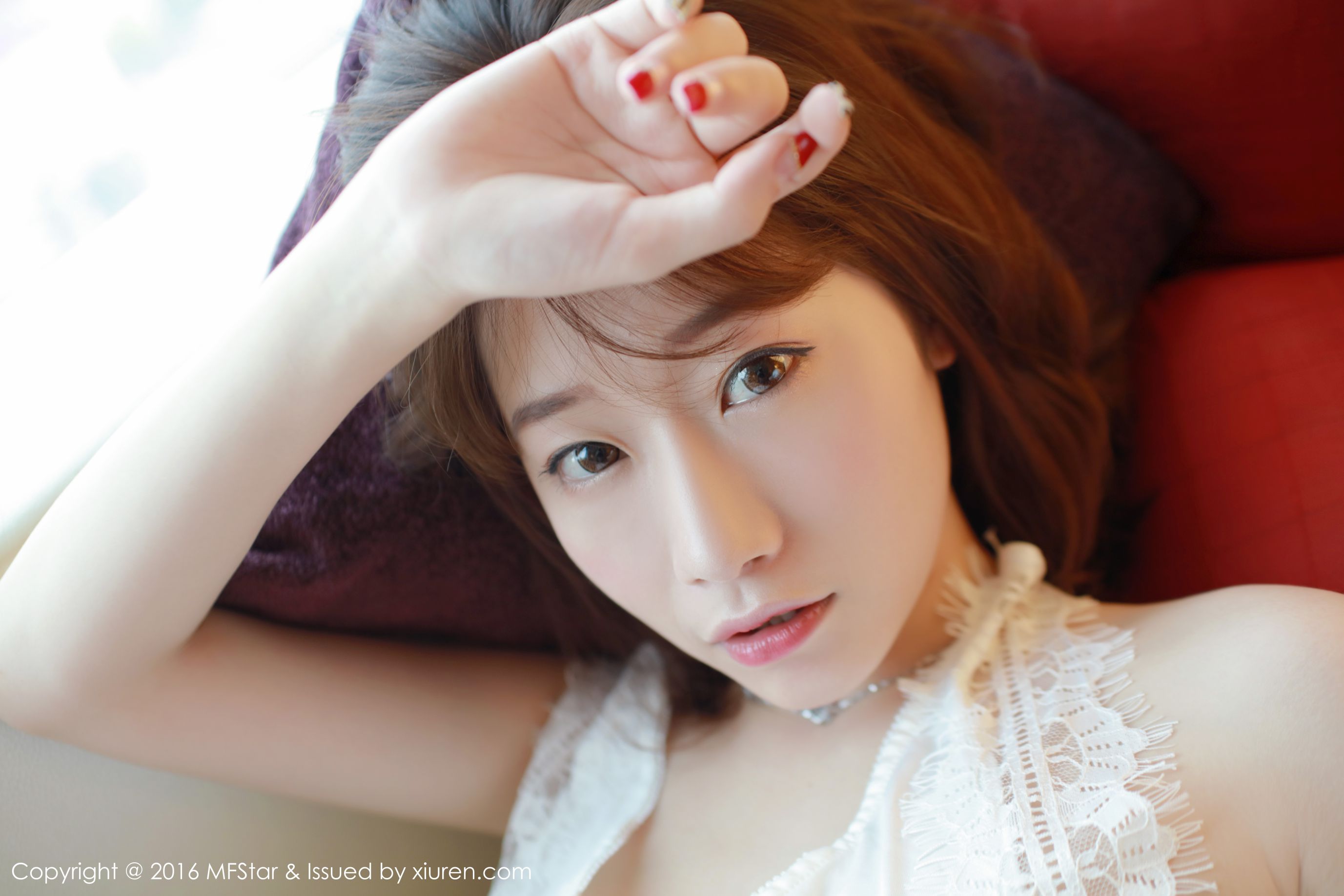 Chen Siyu Mango The Seduced Breast Enhancement and Copy Legs Model College MFSTAR VOL.066