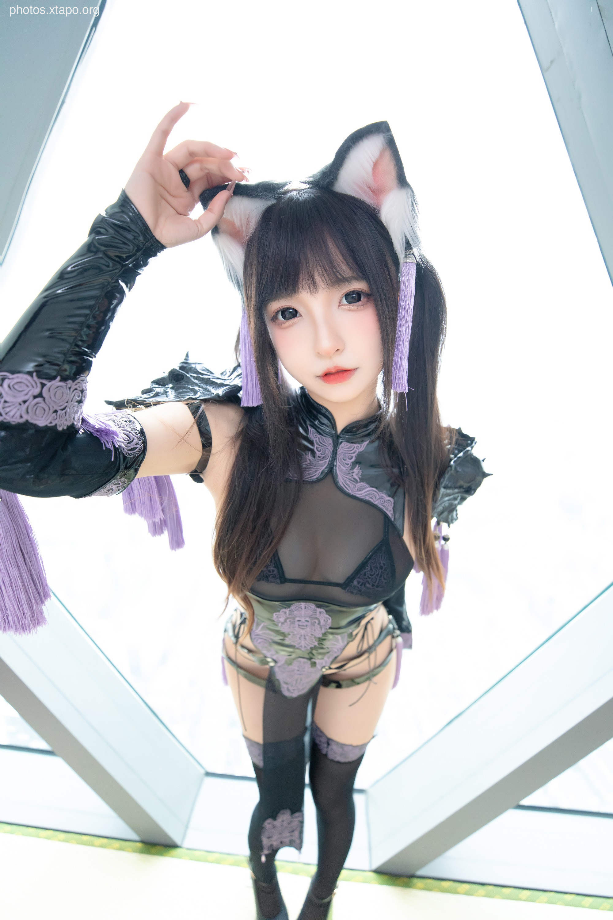 Kamika Saka Shinong Cheongsam Cat Woman (January 6 Reward Group Resources)