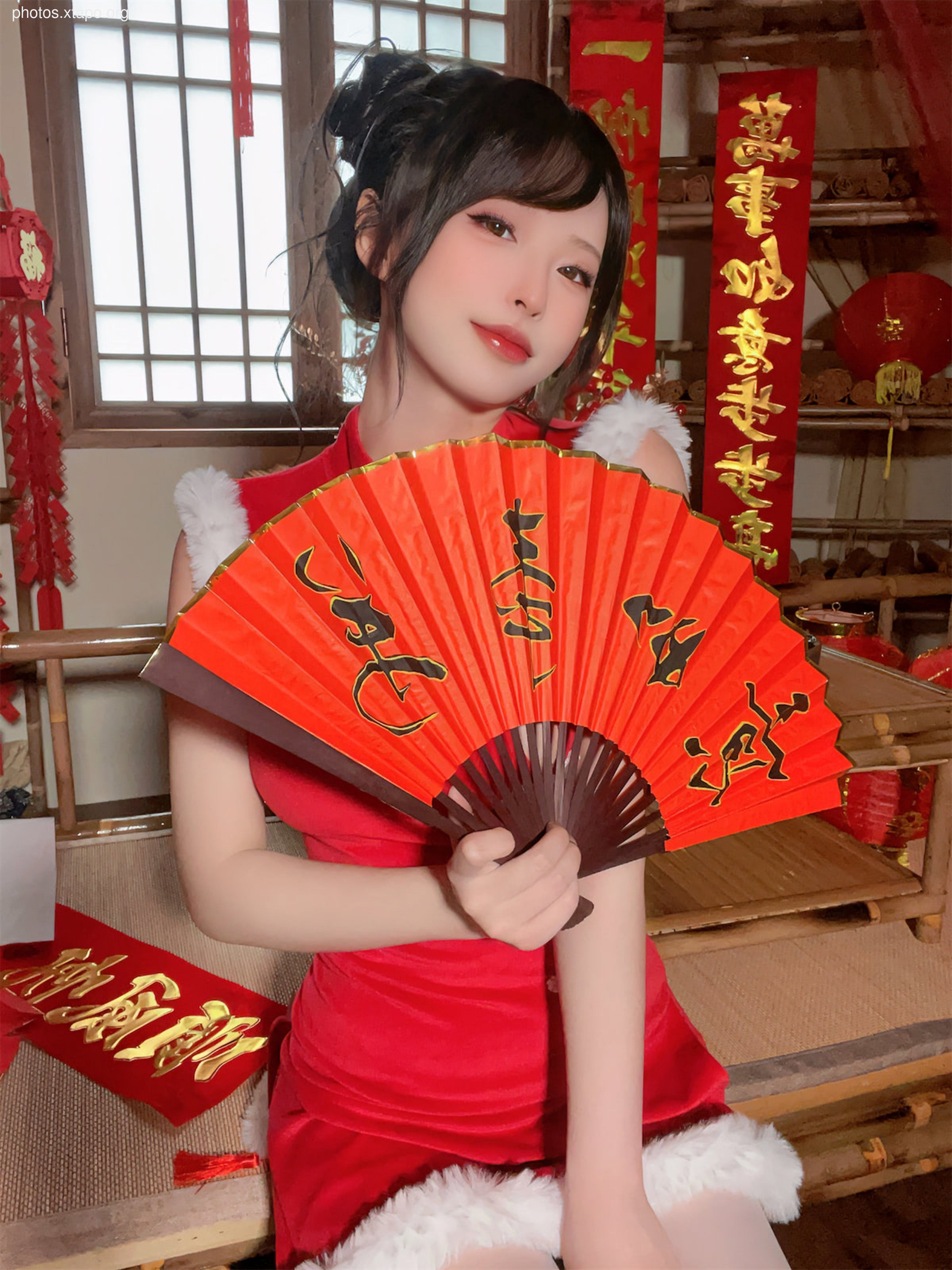 Shimizuya 2023 New Year Cheongsam 77P-770MB