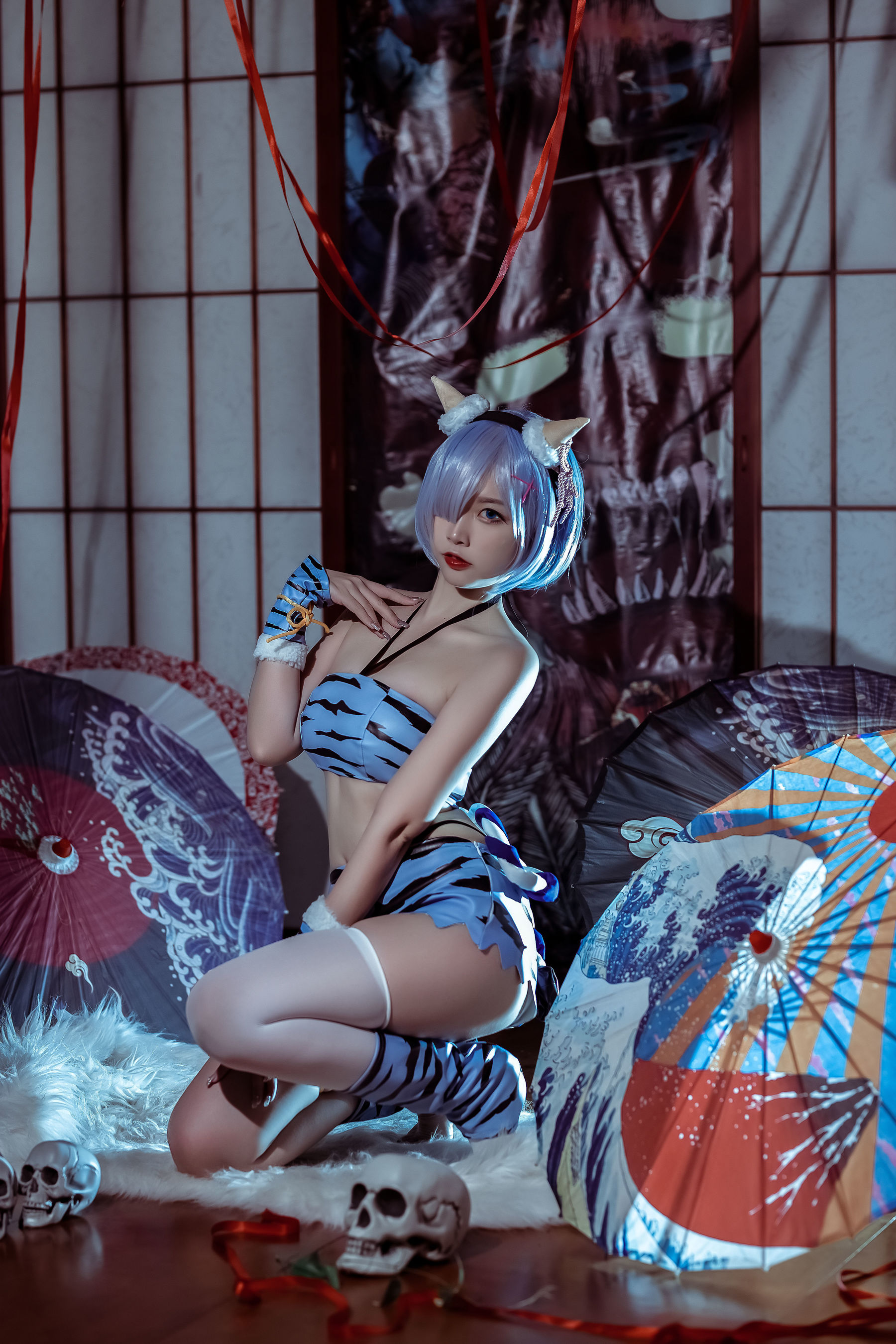 Net Red Coser Photo Popular COSER Erzuo Nisa -Rim Summer Ghost Clothing