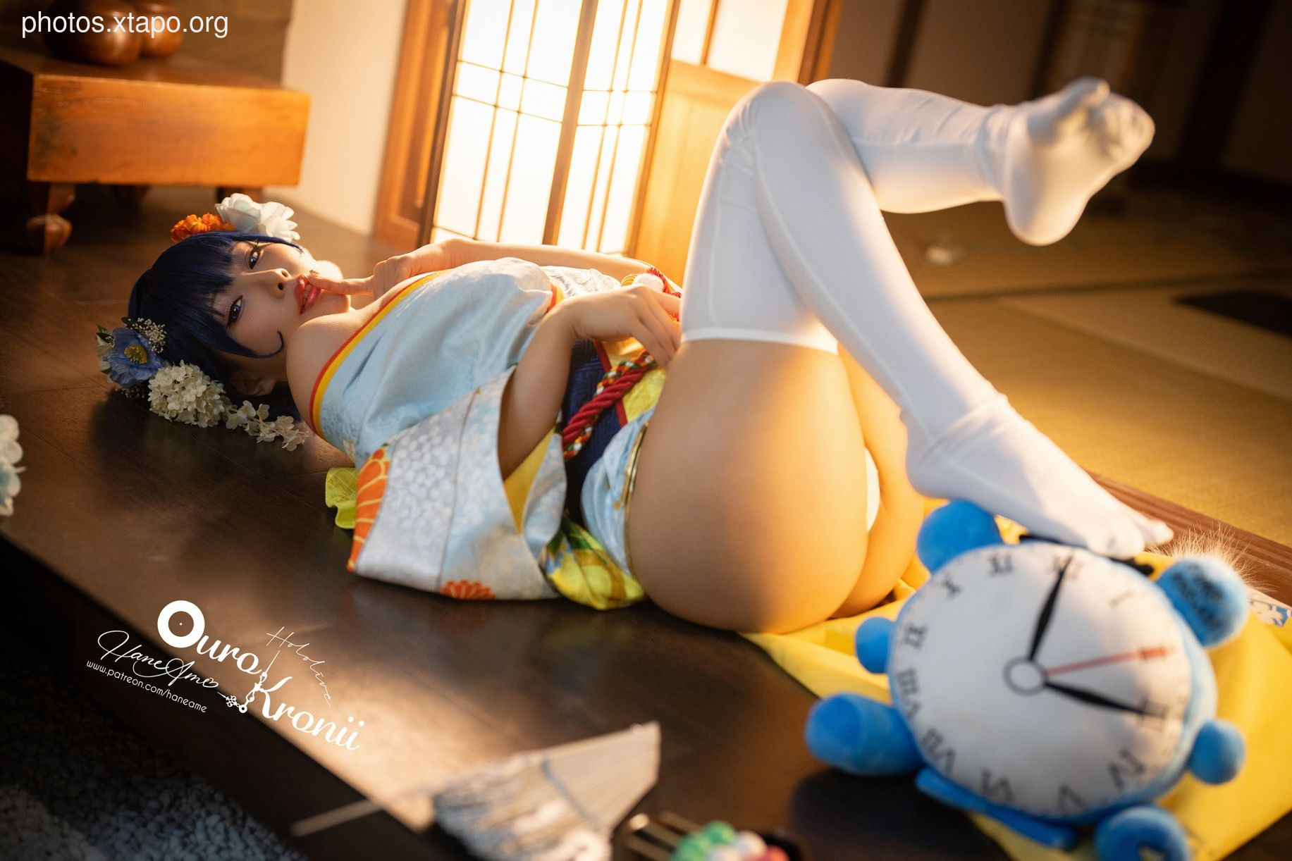 Rain Bo_HANEAME HOLOLIVE_ Kronii_Photobook _ Time Photo & Nbsp 2. Kimono