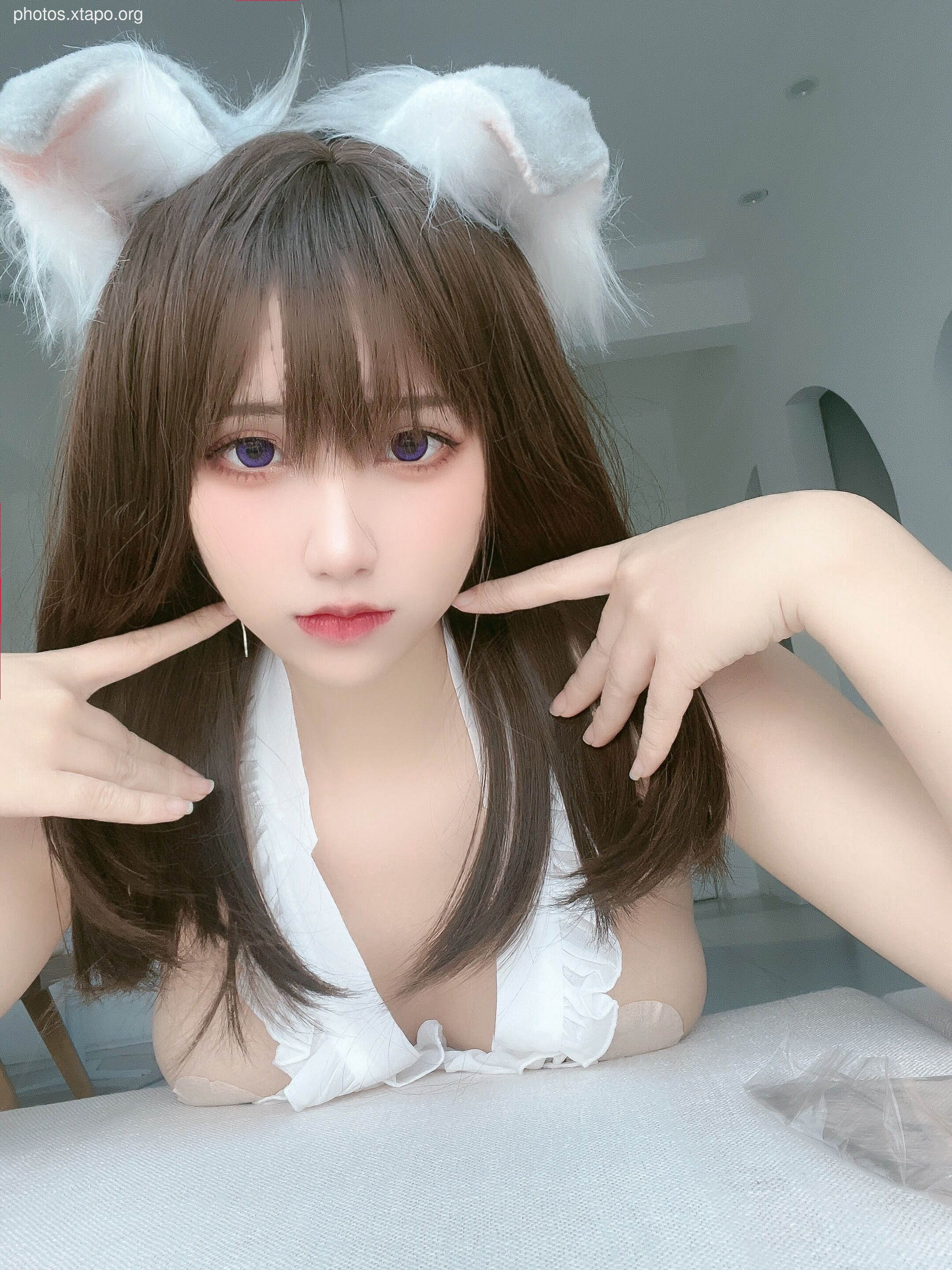 Xueqing Astra gray silk nurses 110p10v-865MB