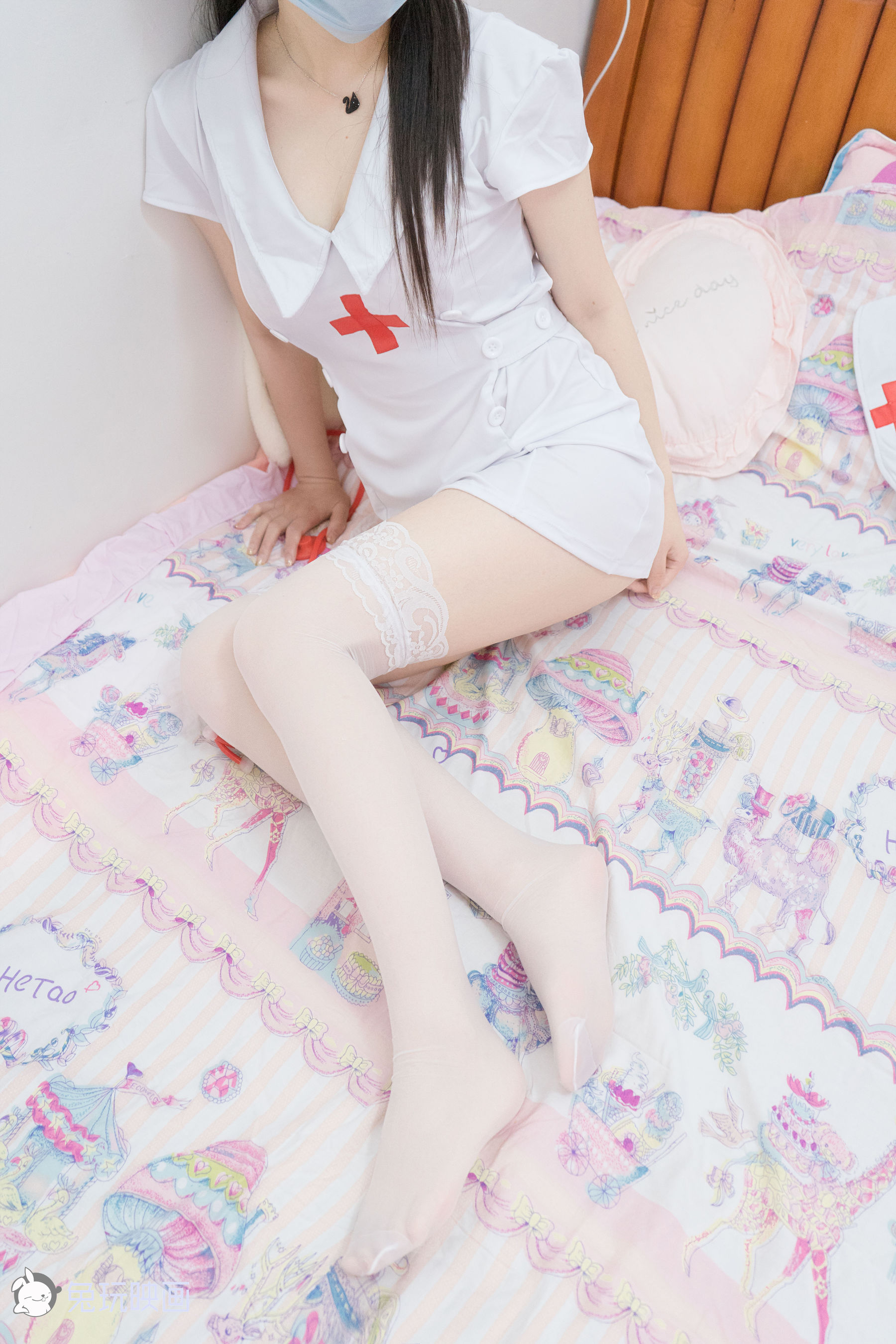 Rabbit Playing Picks -Not the nurse sister cares about you