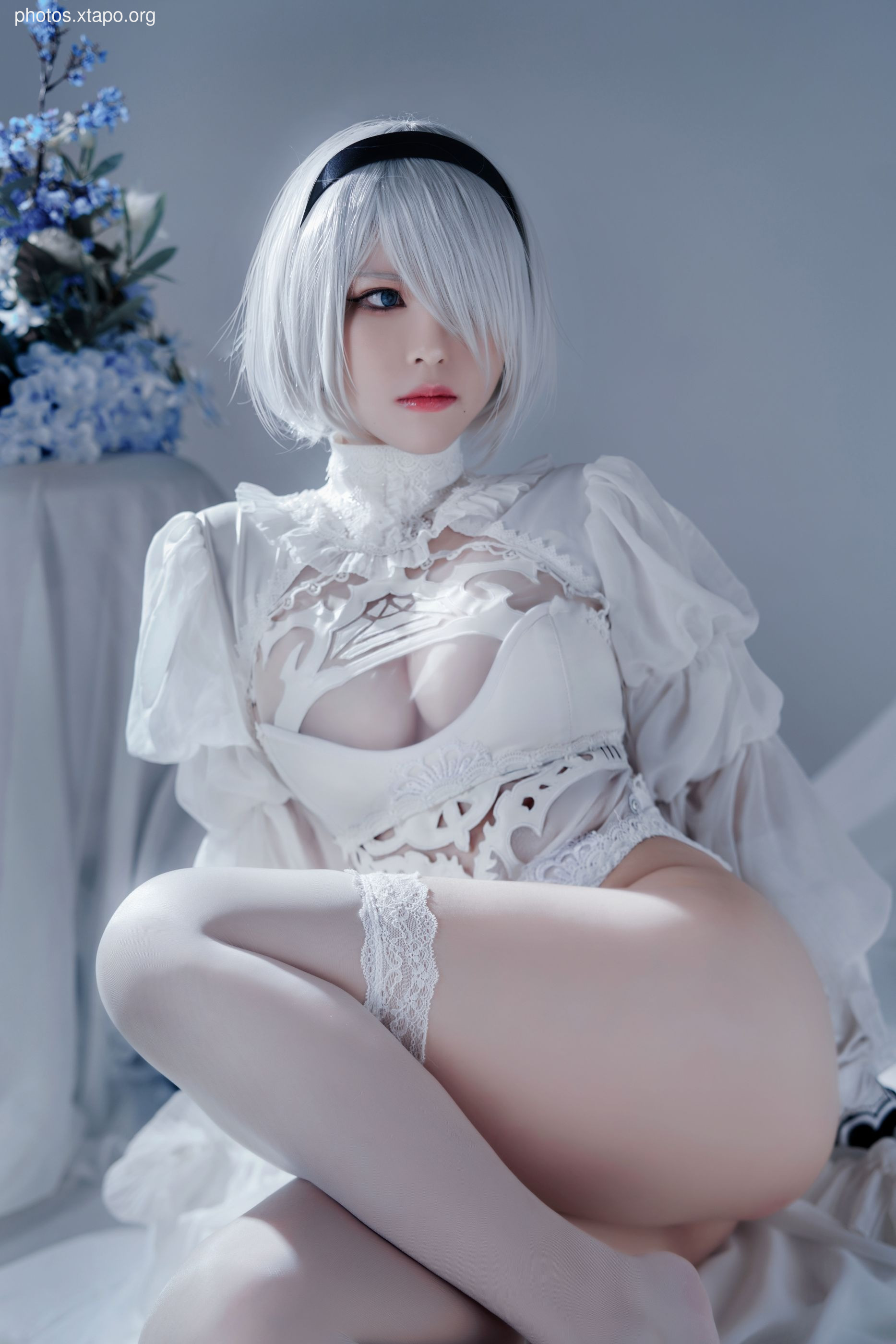 Half Half -Automata ハ ル ハ No. 2 B -type white dress 51P -91MB