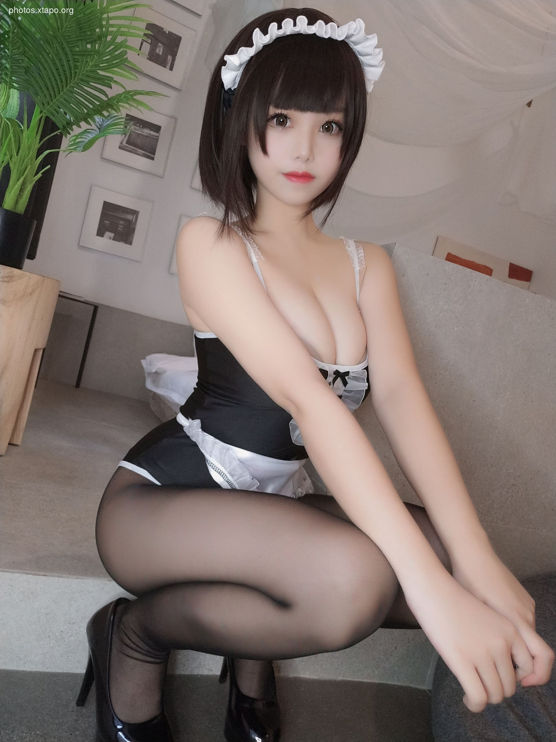 Honey Cat Fur NO.054 Maid42P4V-183MB