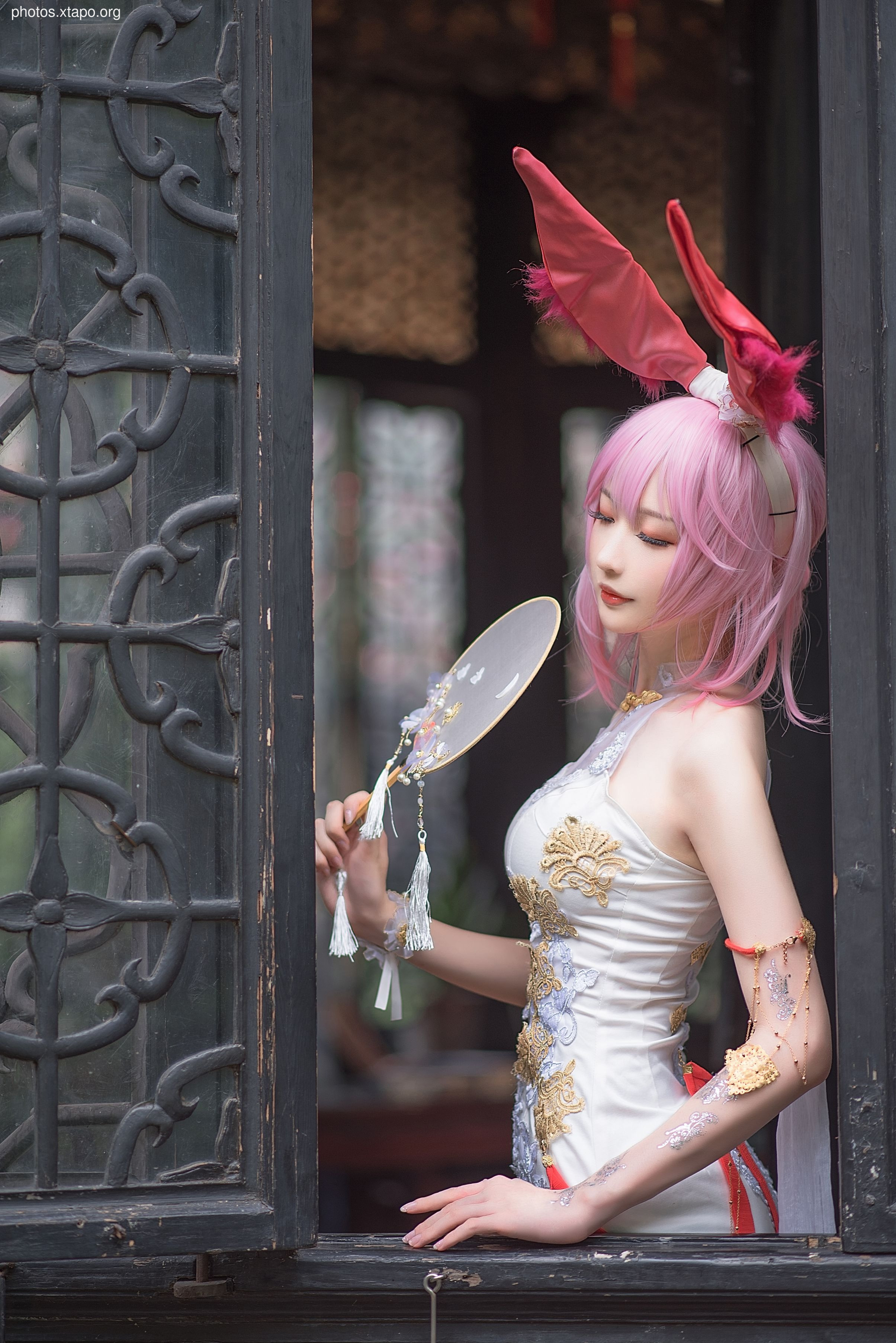 Nangong -Bazhong Sakura cheongsam (24P -312MB)