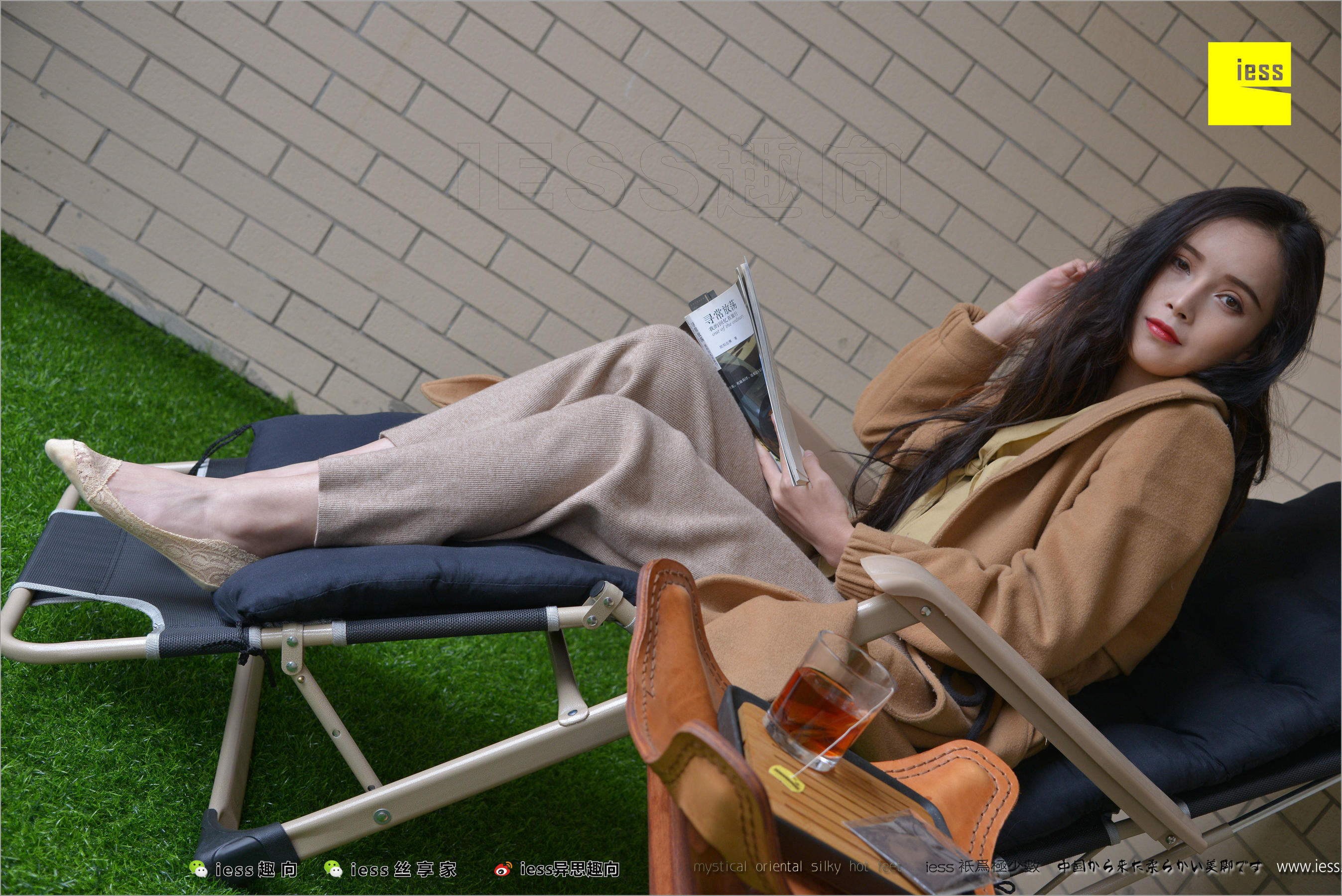 Xiaoyu's Little Feather, Ship socks, short silk and peace shoes streamlined version Different Thoughts to IESS Silk Foot Bento 218