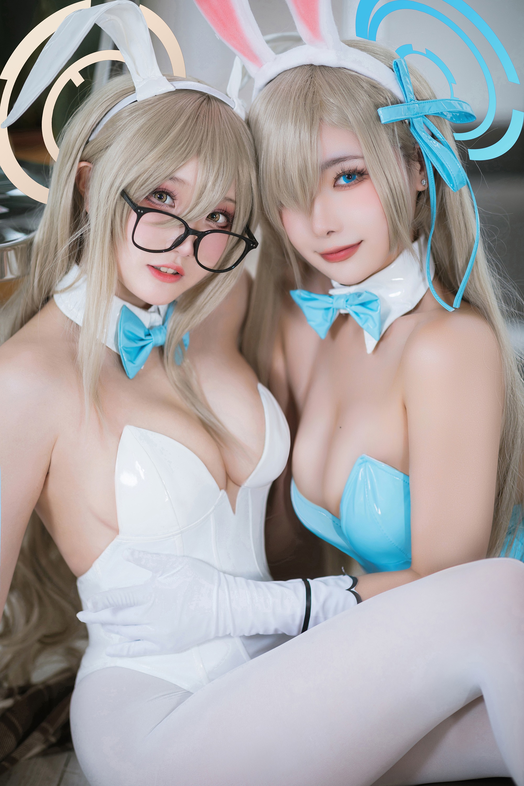 Momoko Kwai Aoi & amp Guaxi sauce & nbsp ba rabbit cos double book 93p-272MB