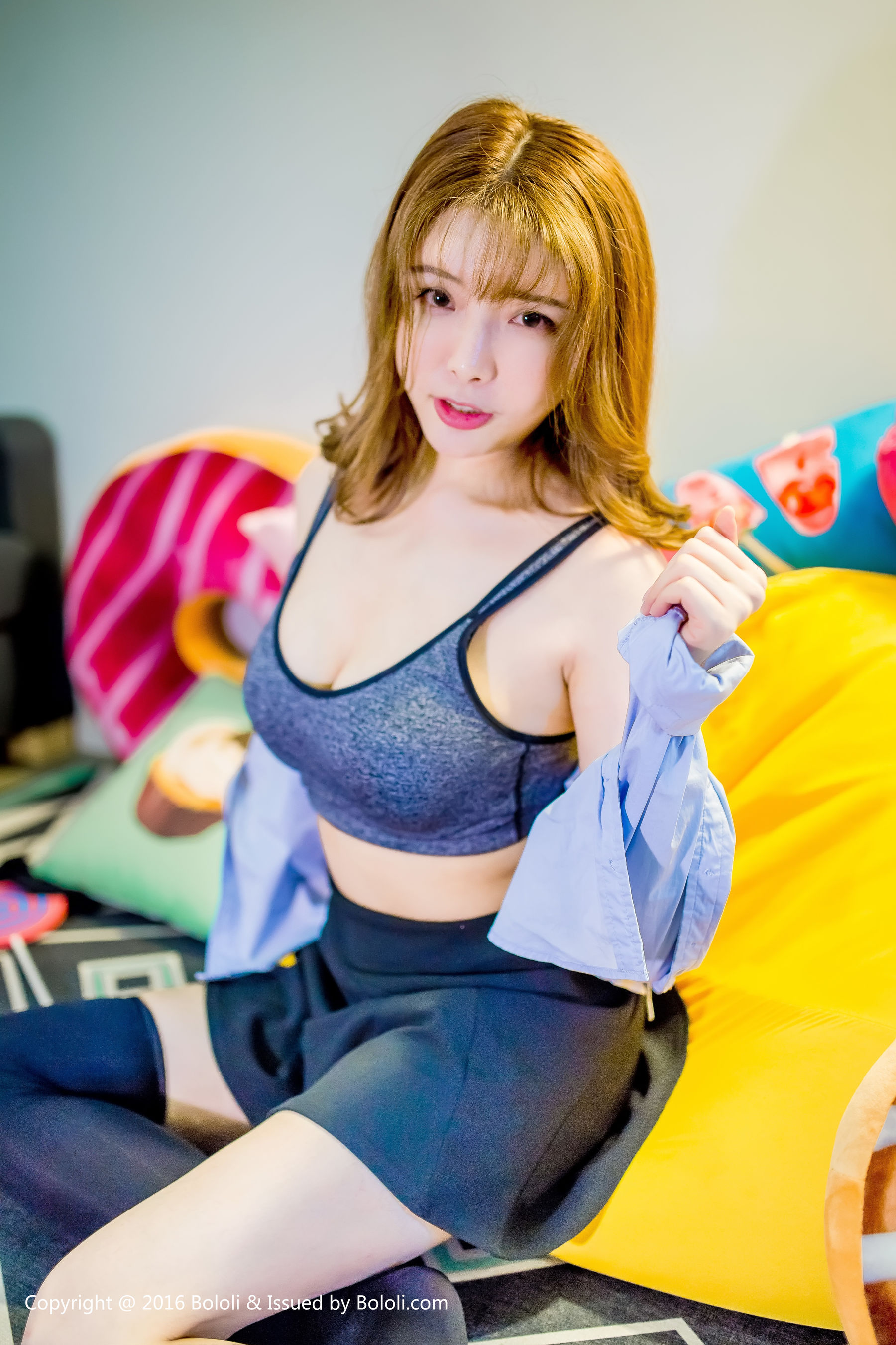 Xia Xiaoqiu Qiuqiu Early Girl Youth Temptation Bololi Polo Society Bol.069