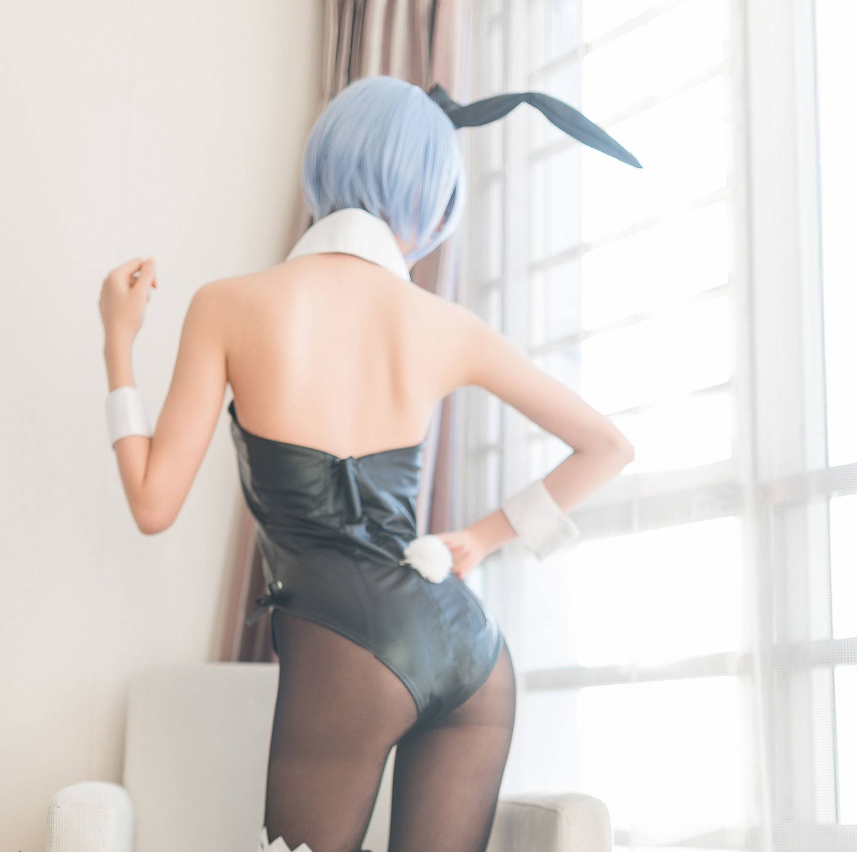 COS Welfare Miss Meng Shi Mu Mianmian Owo -Rim Bunny Girl