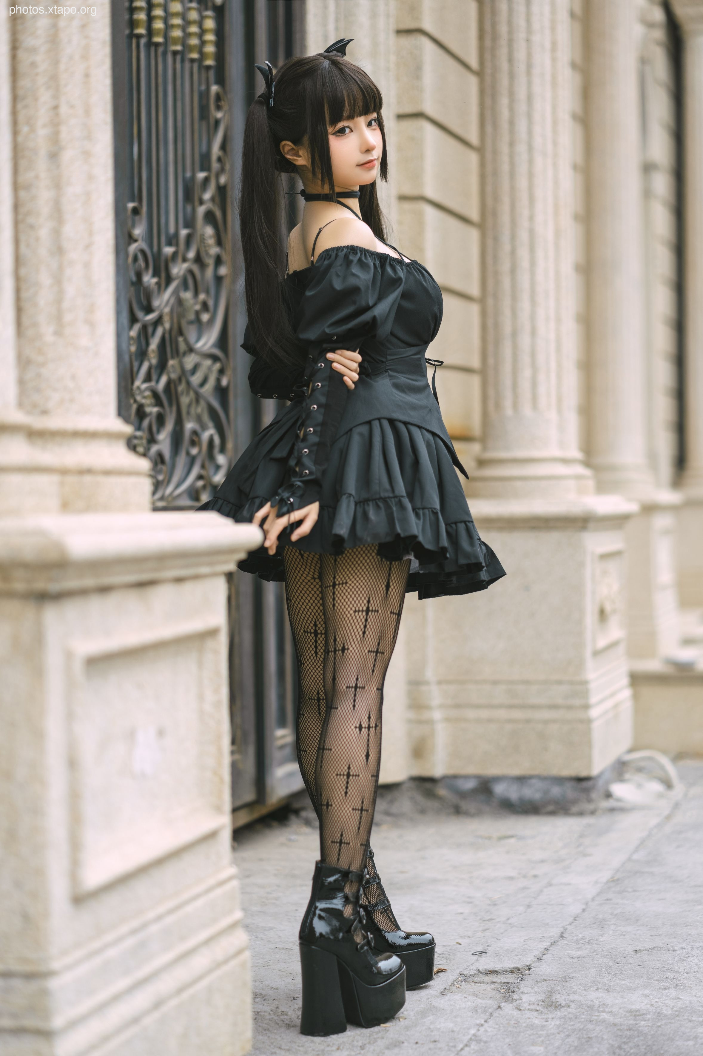 Stupid Momo double ponytail little devil & nbsp 16p-140m