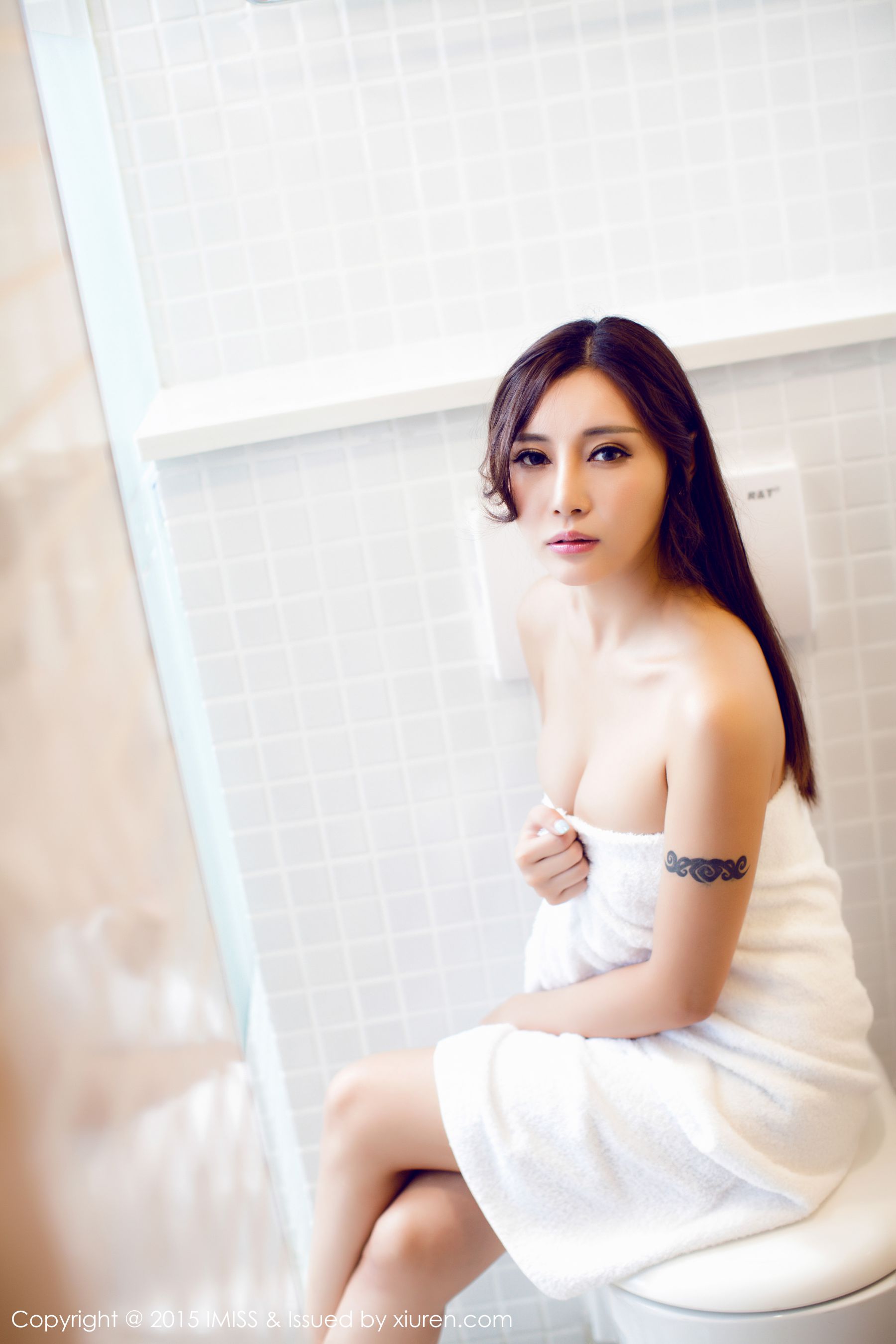 Lele Mango Bath Towel Wrapped chestthongs Aimi Club IMISS VOL.009