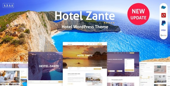 Zante - Hotel Booking Theme Nulled