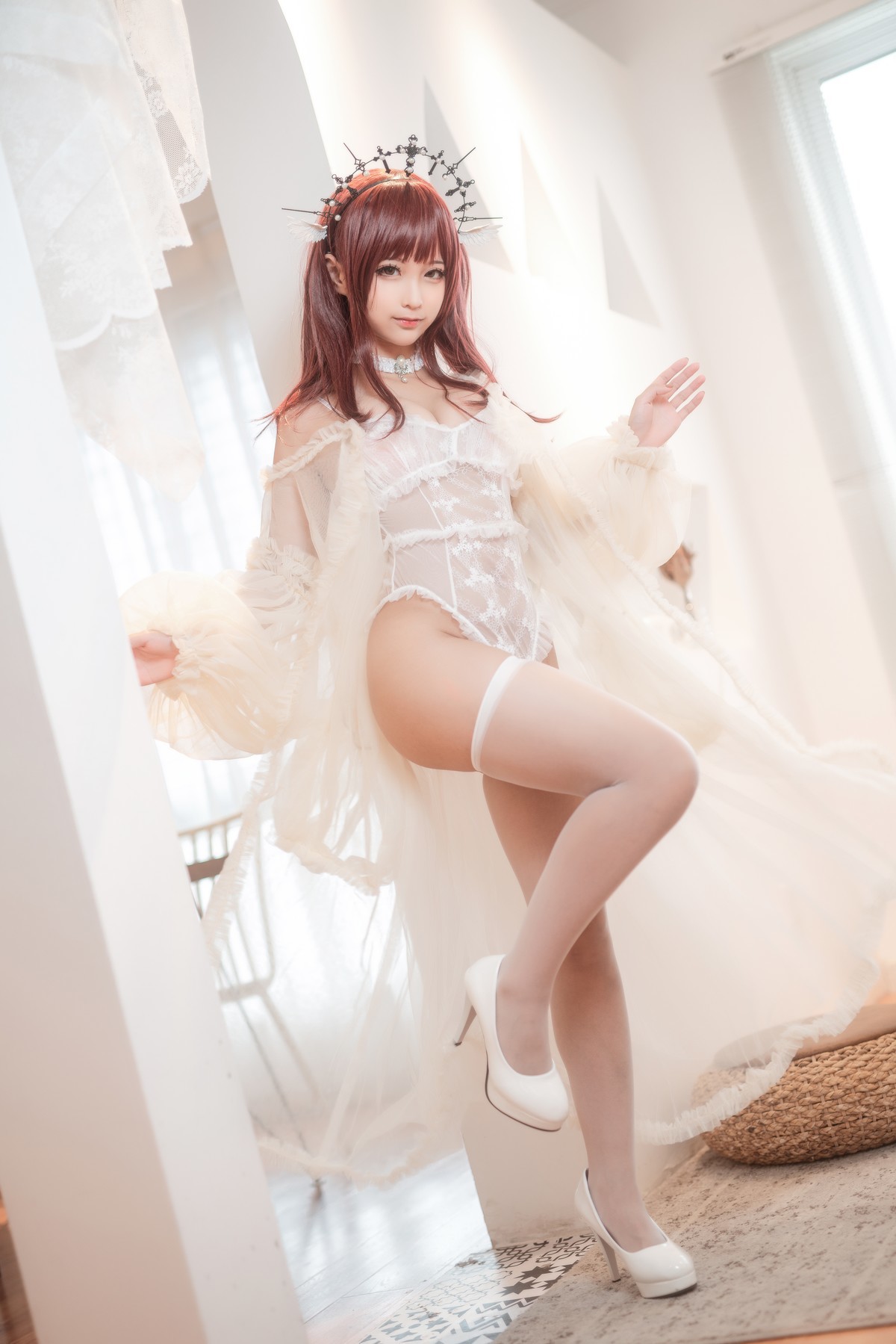 Cosplay Stupid Momo Chunmomo Momo True Love Version Angel Ben-Fire Angel