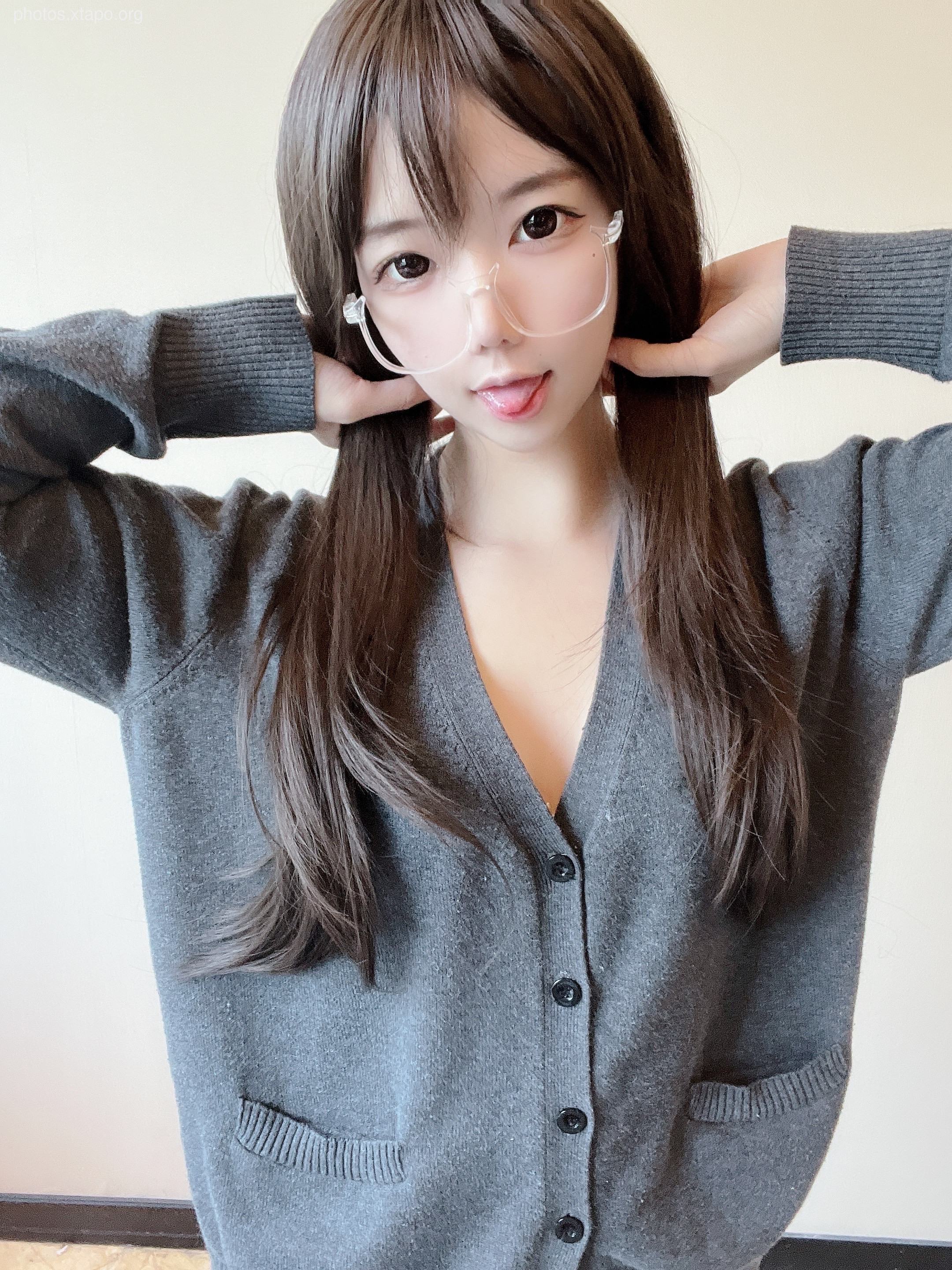 rainy black silk white lace 51p