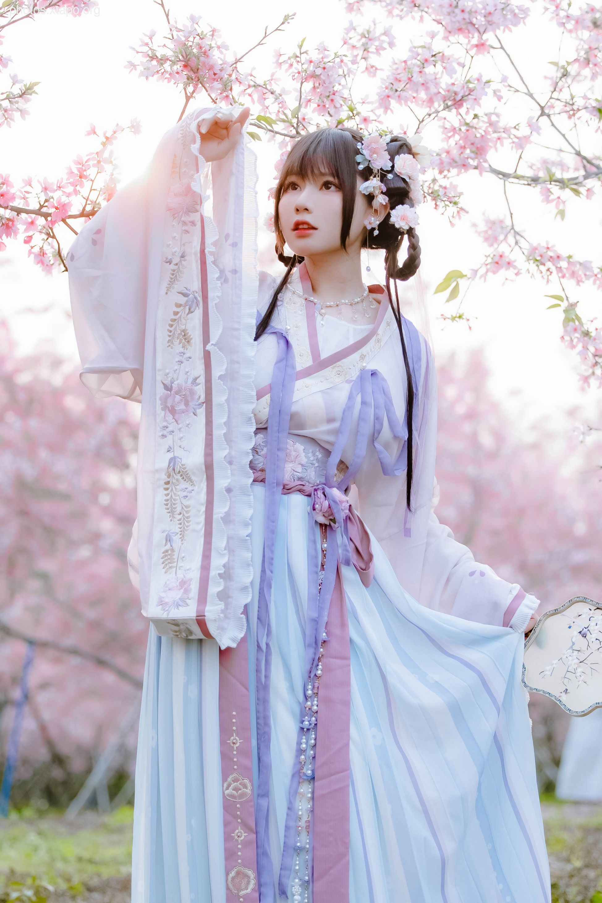 Meow Nyako -Sakura Hanfu Flower God Pray 52P -219MB