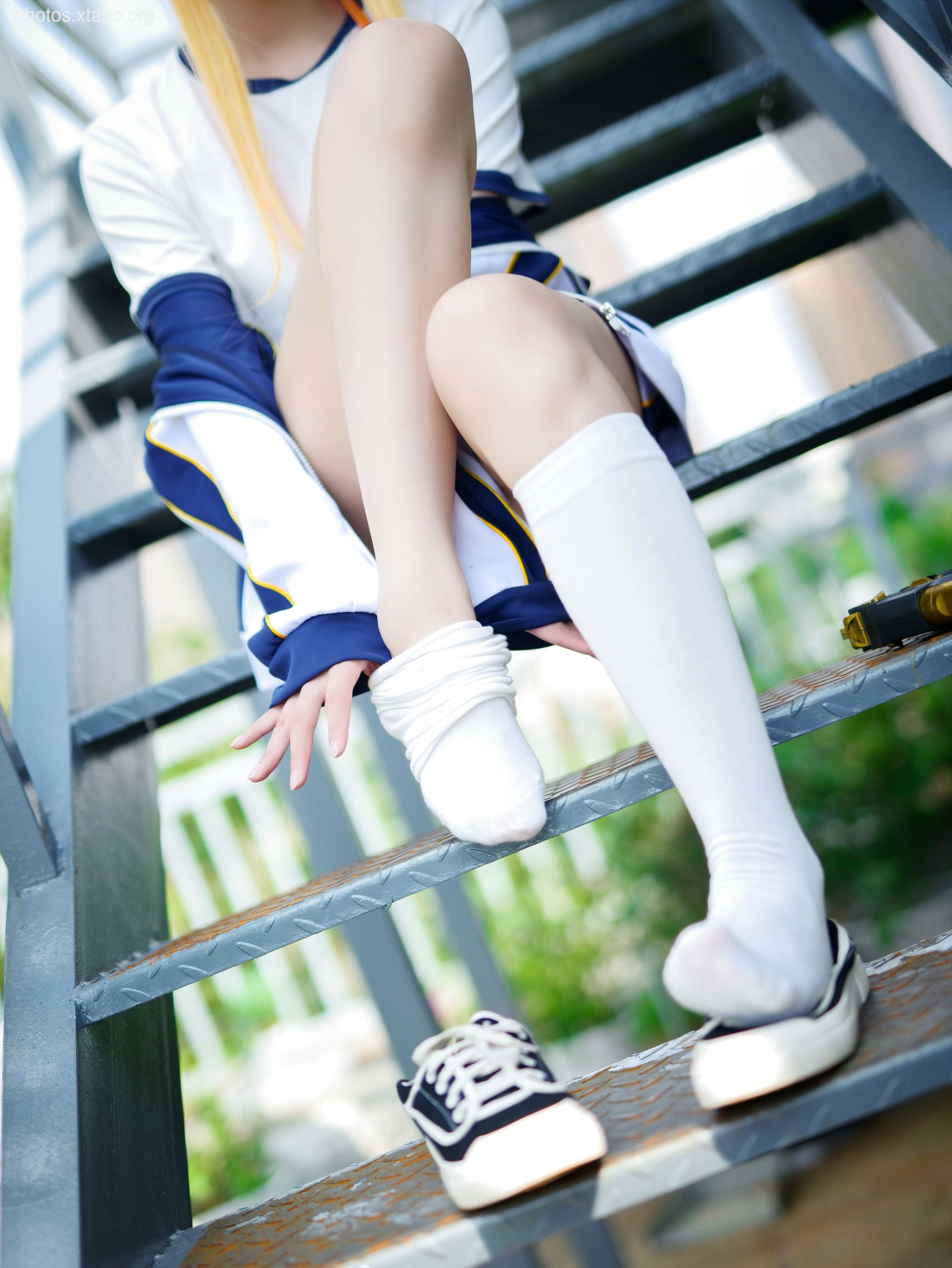 Mother Blue Archive -Iluo マ リ ー (Gymnastics) Cosplay Vol.02