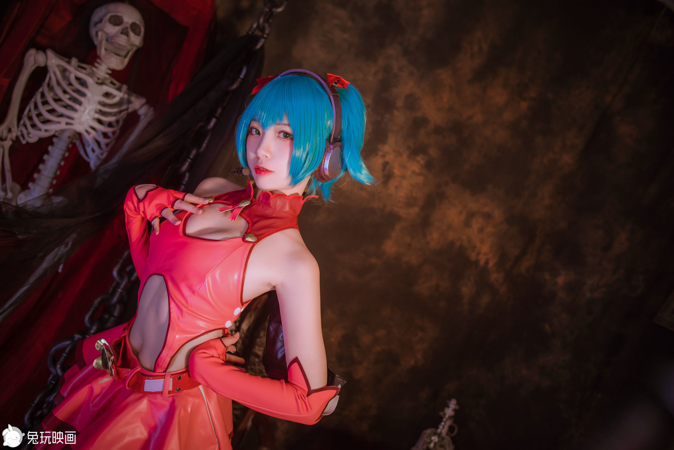 Rabbit Playing Paintings -Chong Little Demon