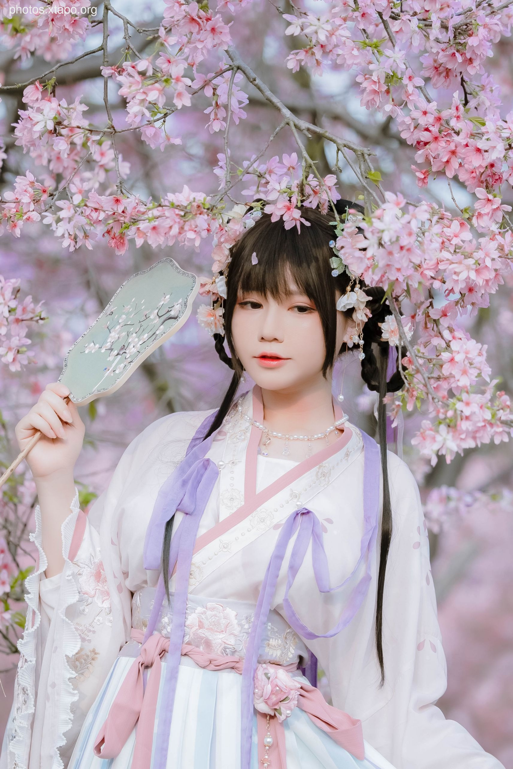 Meow Nyako -Sakura Hanfu Flower God Pray 52P -219MB